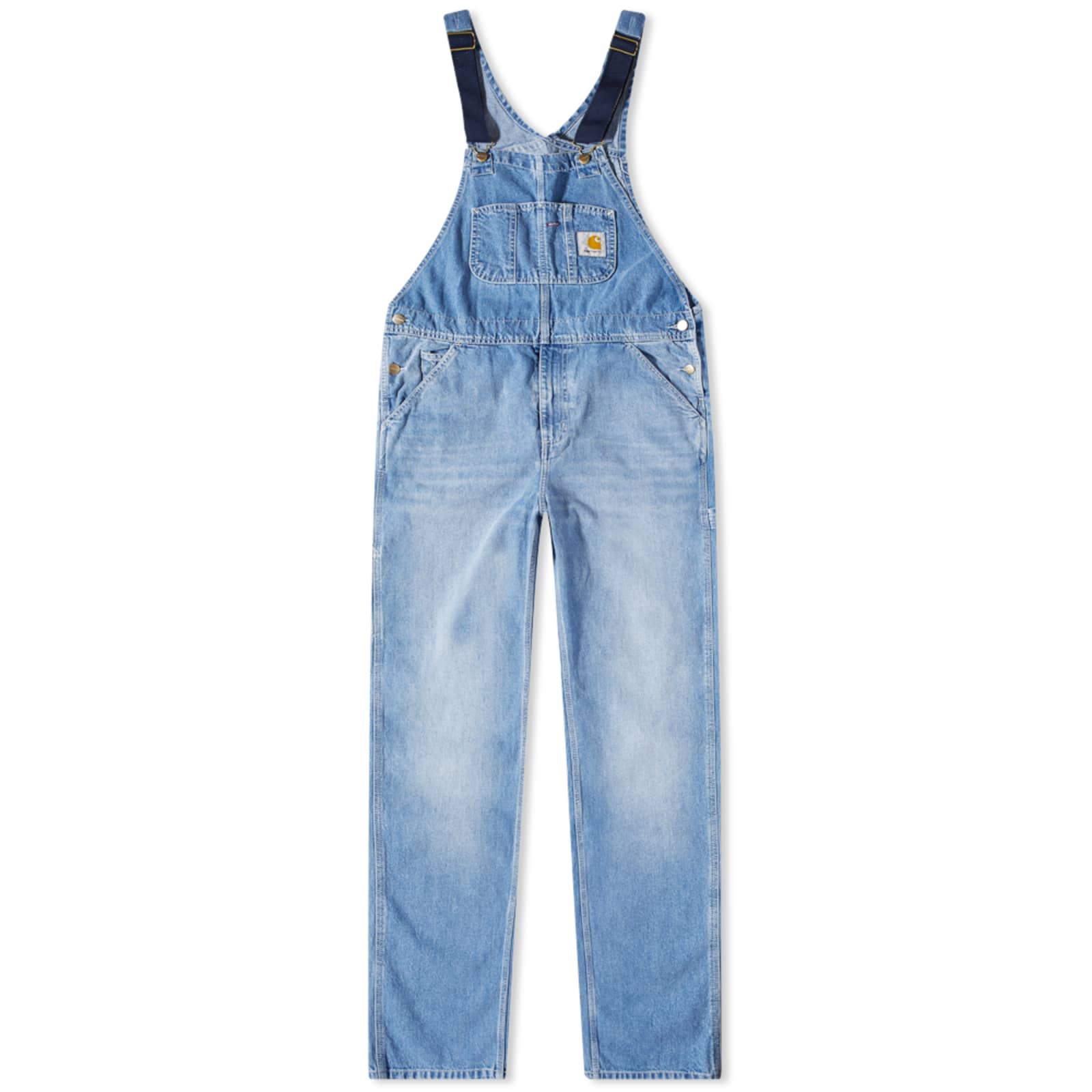Carhartt WIP Denim Bib Overall Blue Light True Washed END.