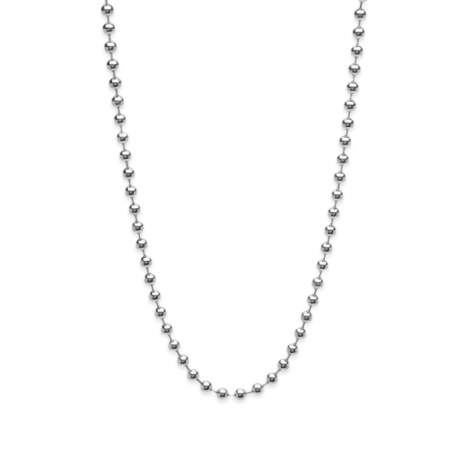 Ambush Ball Chain Necklace Silver END.