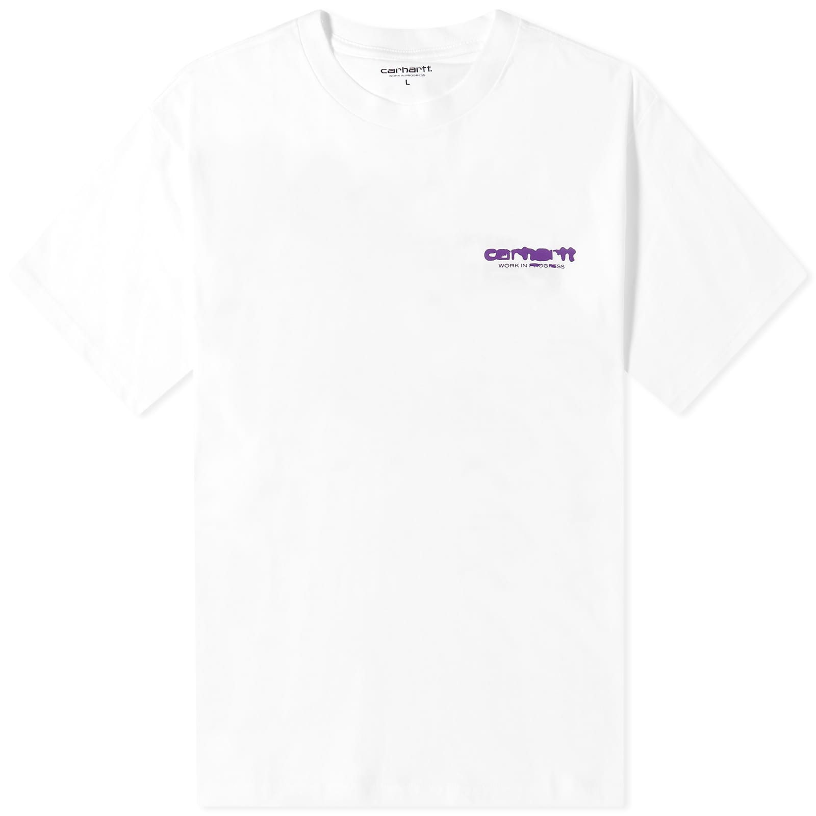 Carhartt WIP Ink Bleed TShirt White & Tyrian END. (GB)
