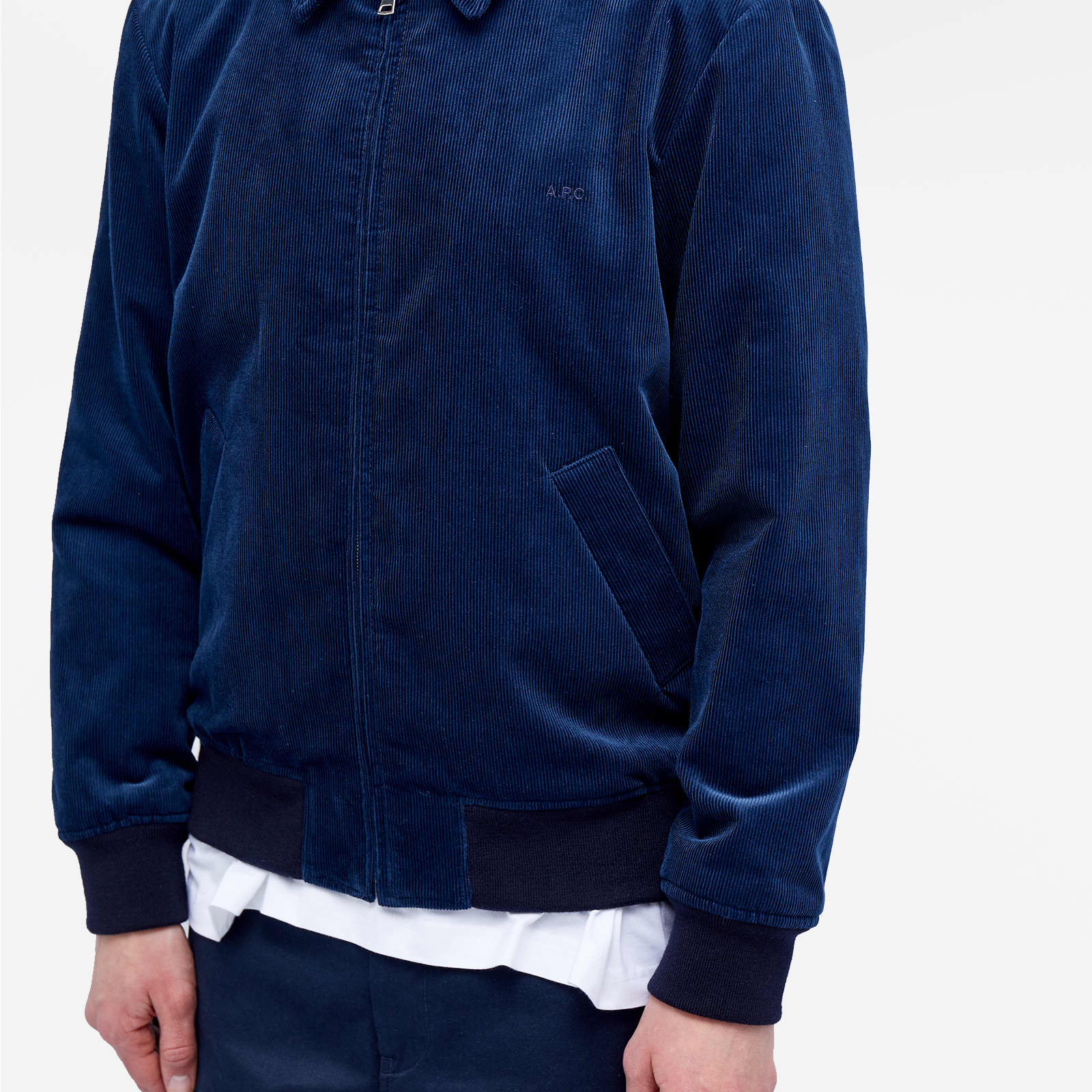 A.P.C. Giles Corduroy Jacket Navy END. (GB)