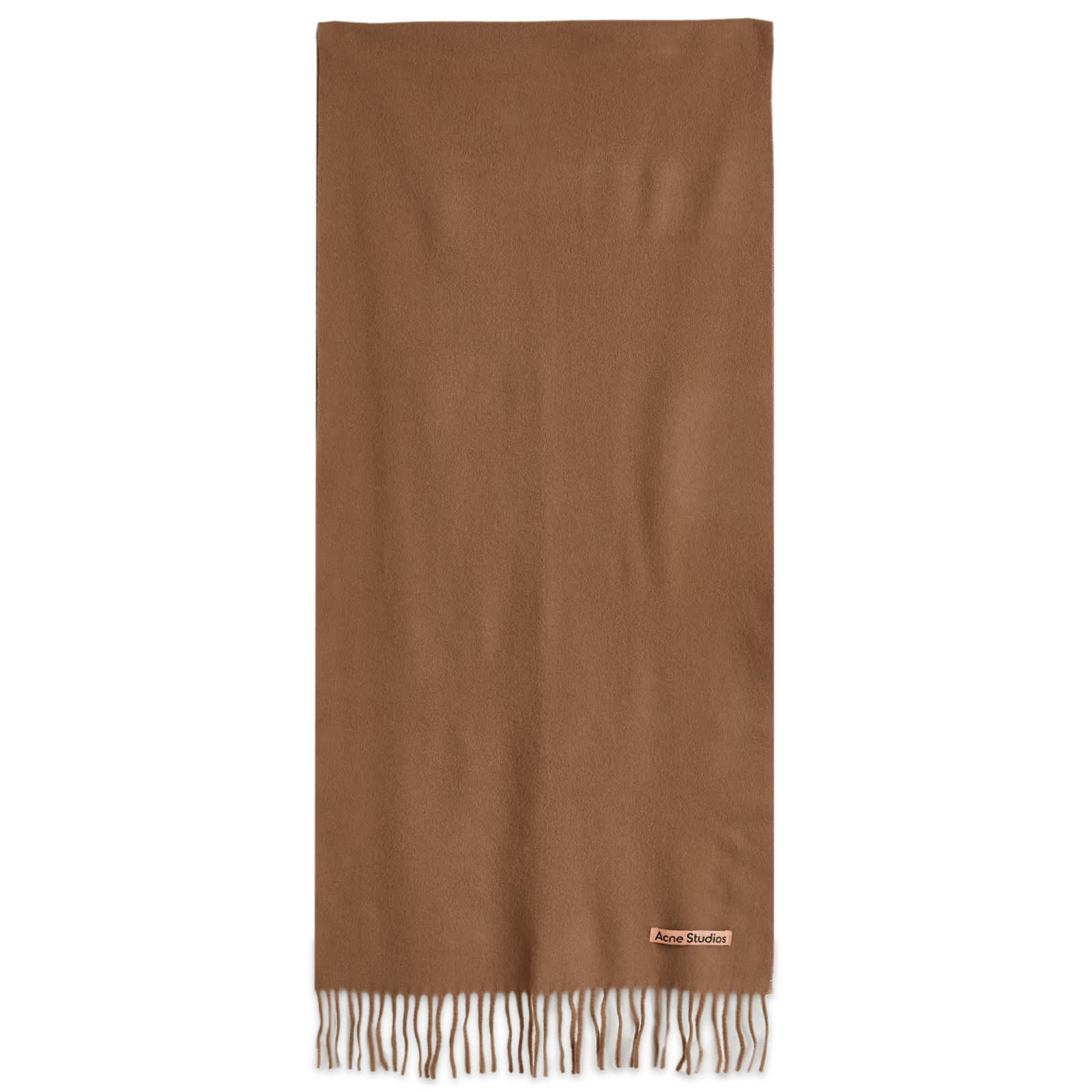 Acne Studios Canada Narrow New Scarf - Caramel Brown