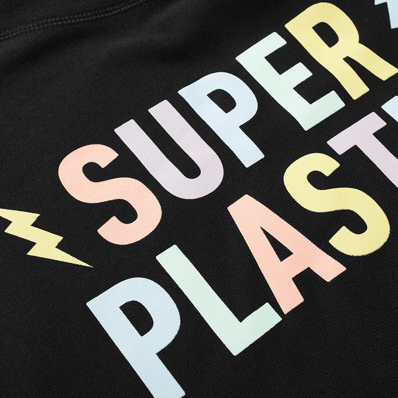 Superplastic Logo Popover Hoodie - Black