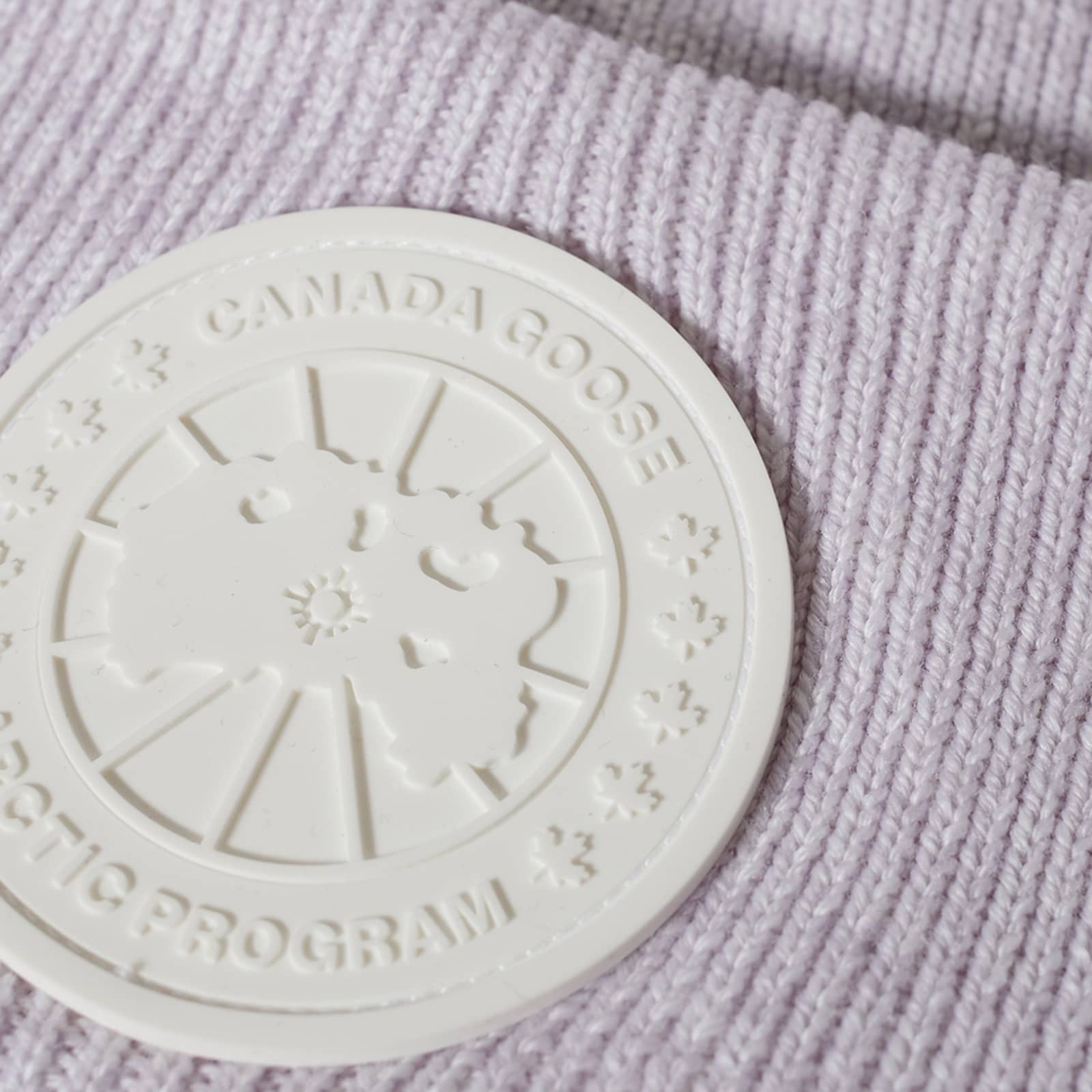 Canada Goose Pastel Arctic Disc Torque Beanie Lilac Tint END.