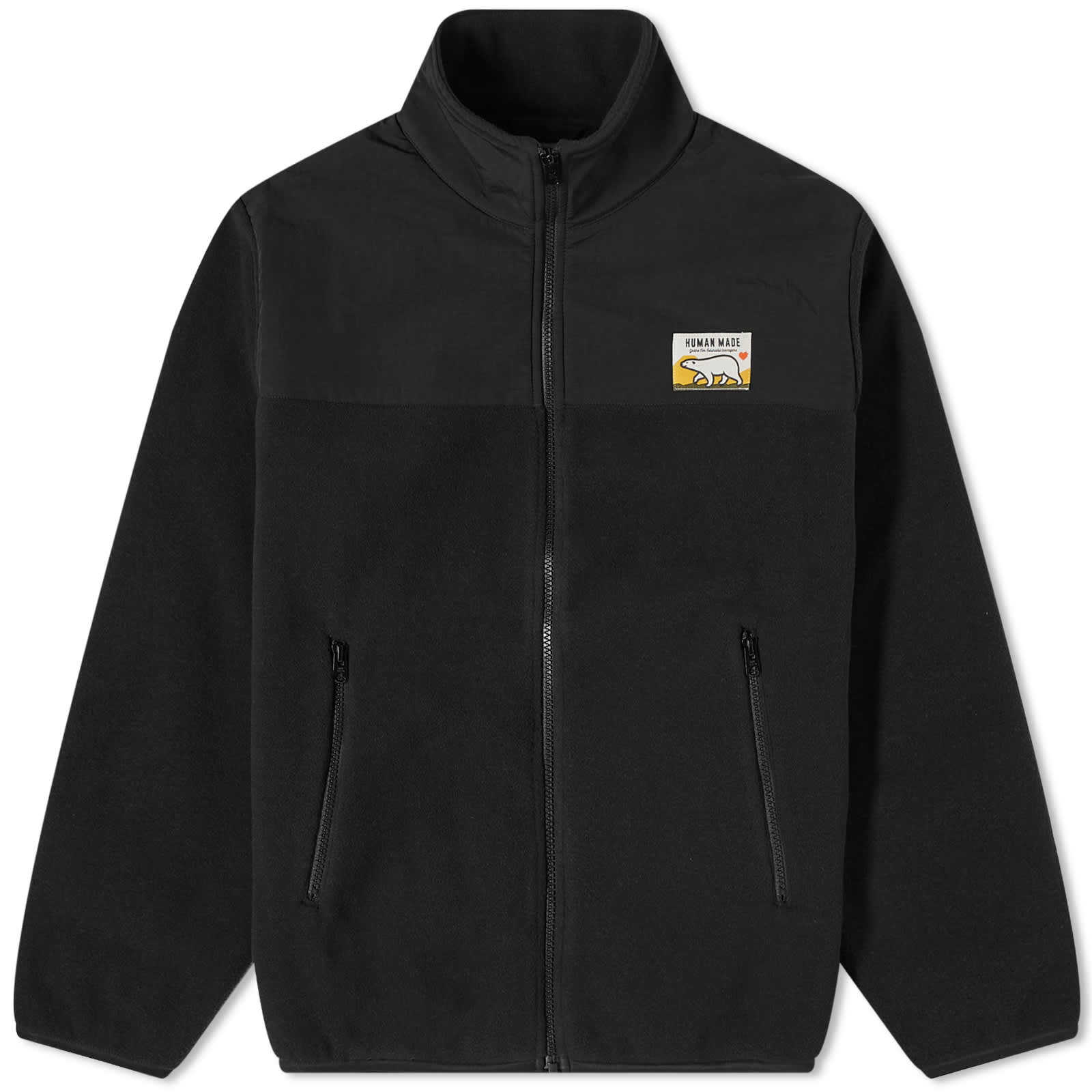 Human Made Fleece Jacket Black END. (US)