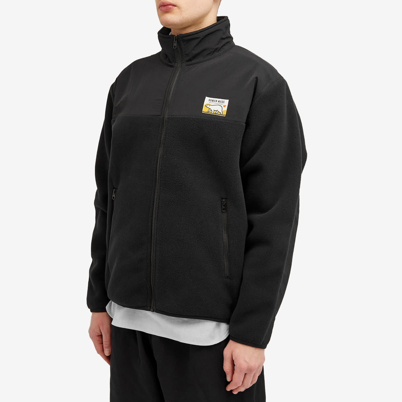 Human Made Fleece Jacket Black END. (US)