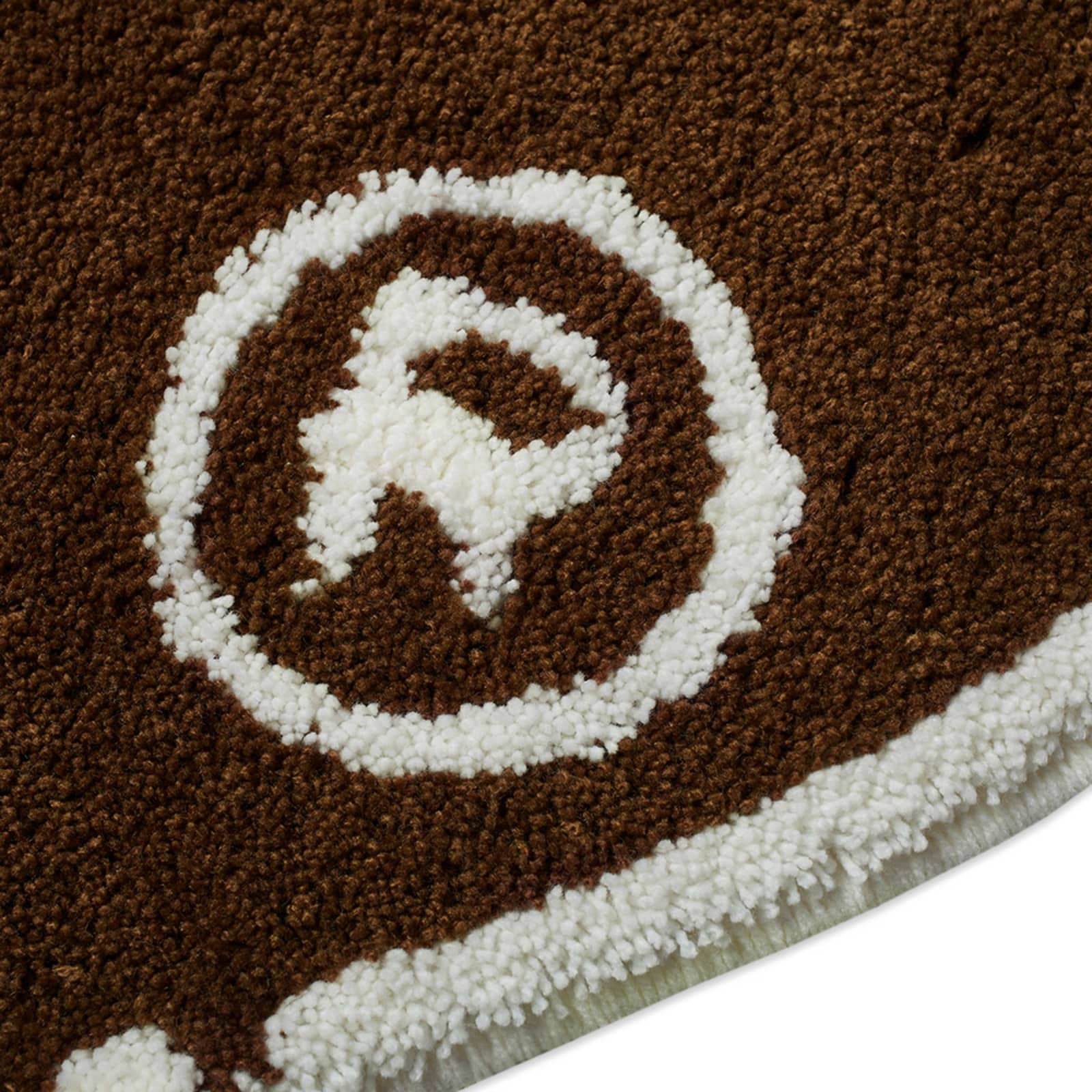 A Bathing Ape Ape Head Rug Mat Brown END. (GB)