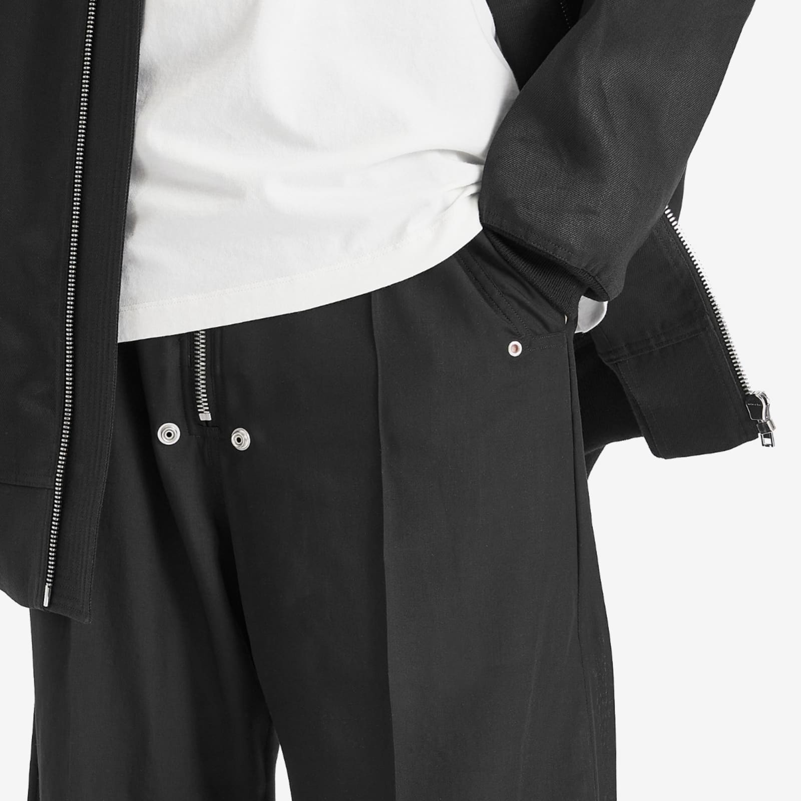 Rick Owens Wide Wool Bela Trousers
