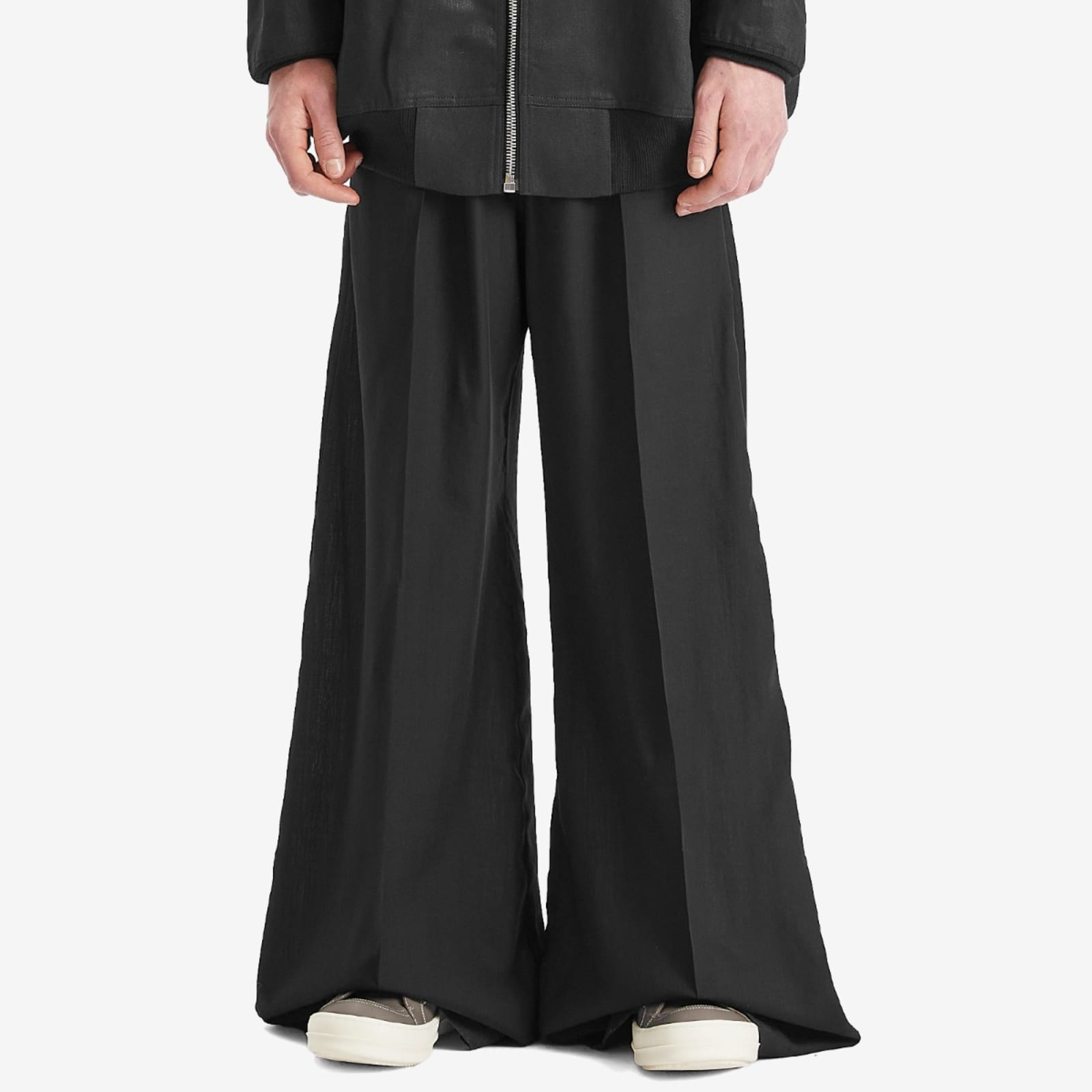 Rick Owens Wide Wool Bela Trousers