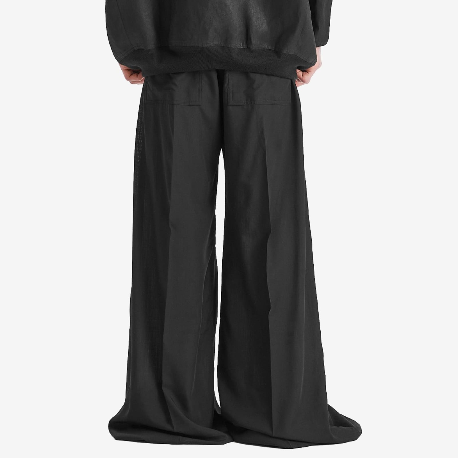 Rick Owens Wide Wool Bela Trousers