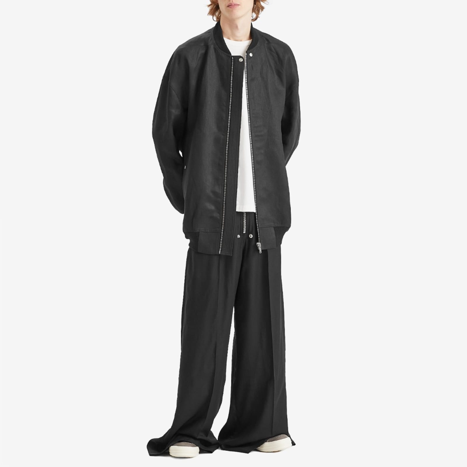 Rick Owens Wide Wool Bela Trousers