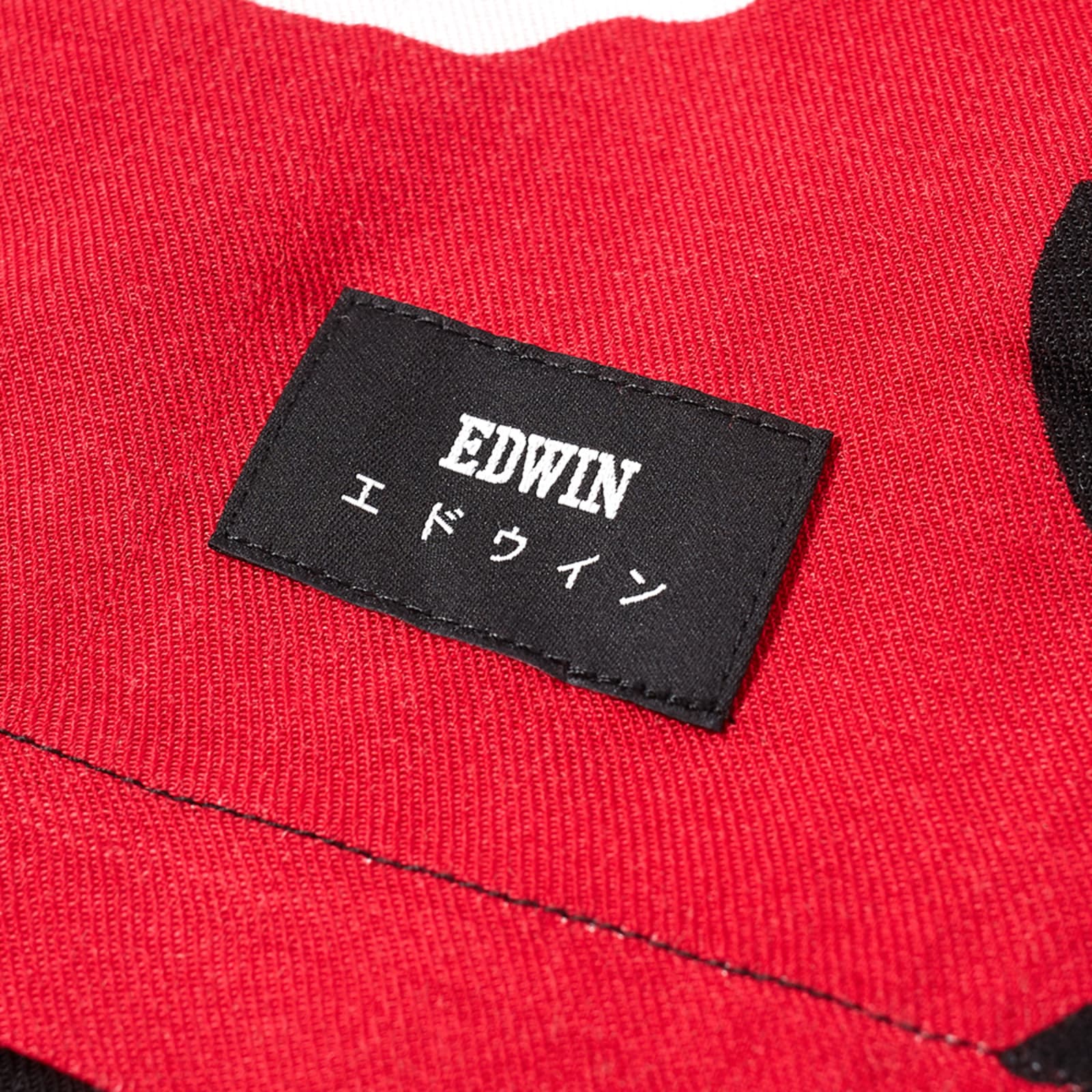 Edwin Short Sleeve Garage Shirt Washed Red, Grey & Black END.