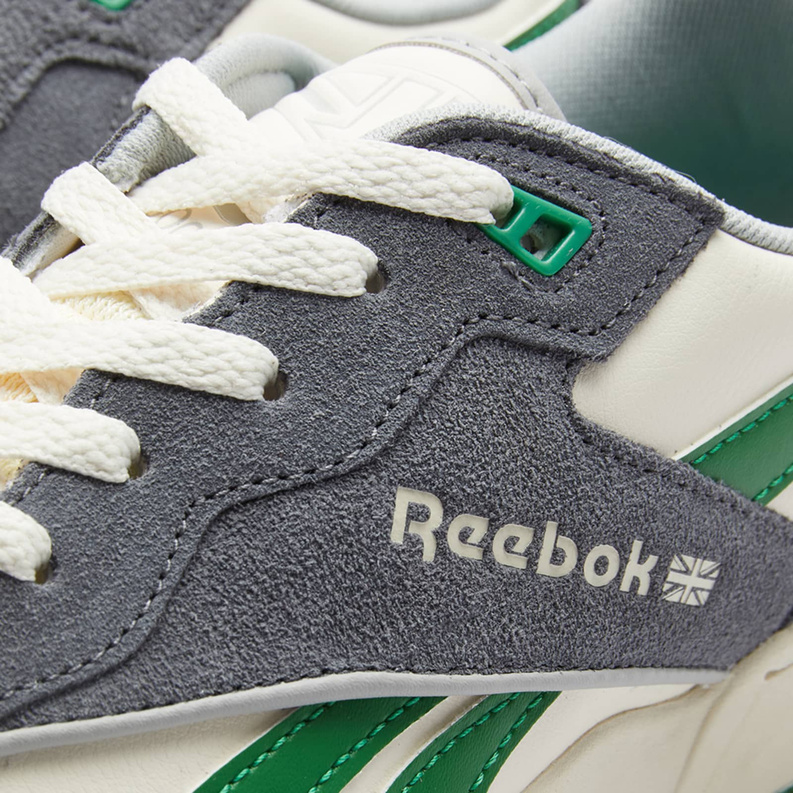 Reebok BB 4000 II Classic White, Pure Grey 7 & Glen Green END. (SE)
