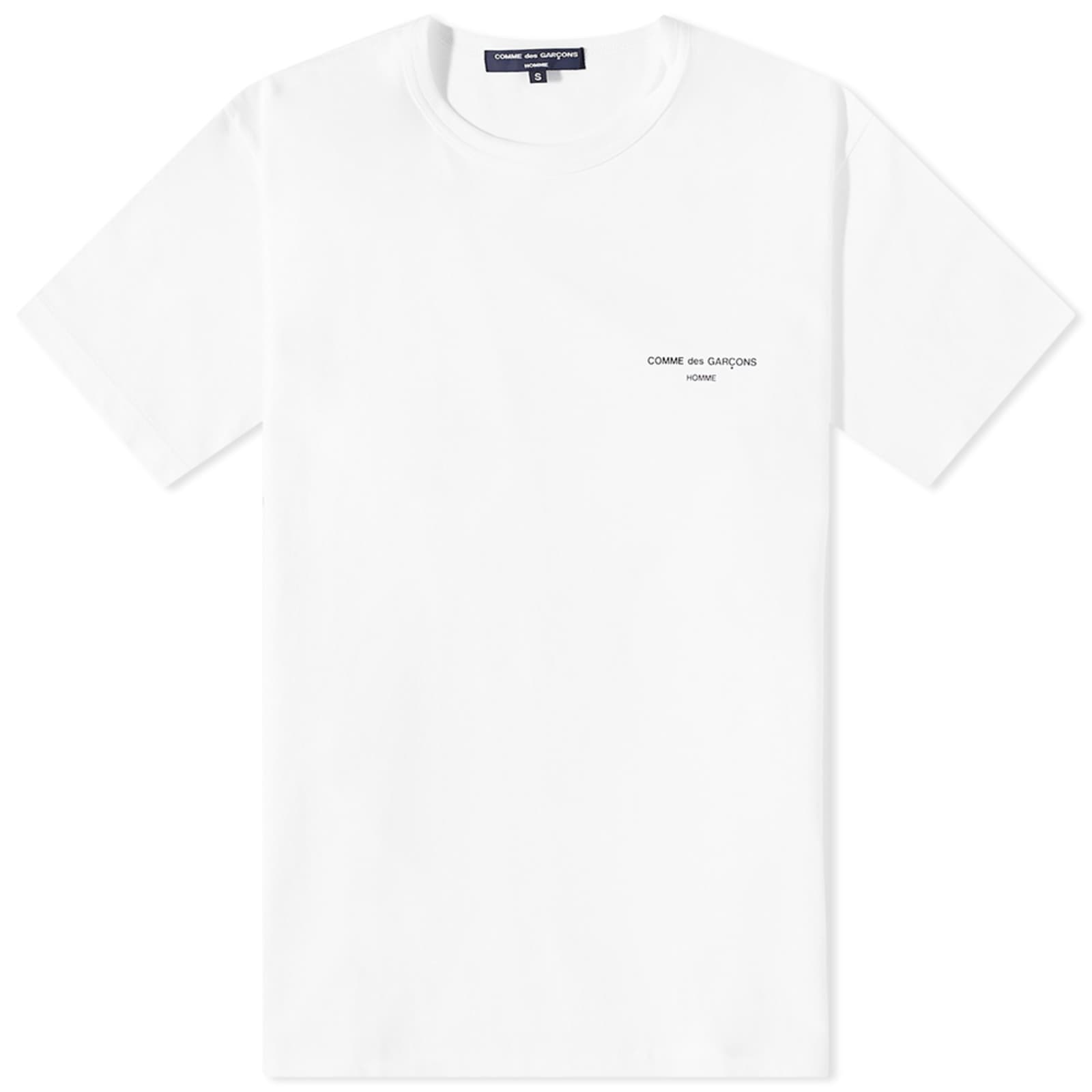 Comme des garçons t shirt homme blanche Clearance