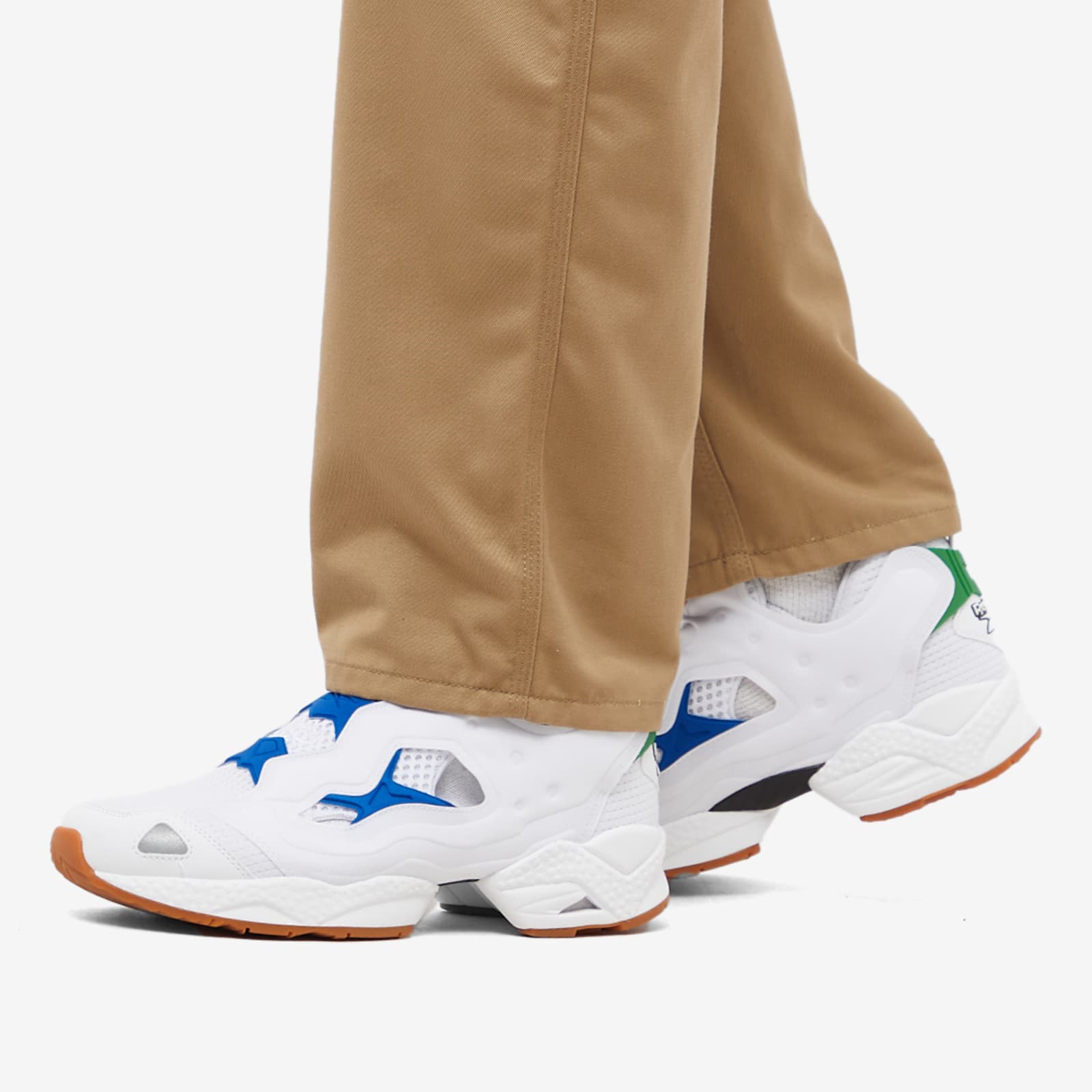 reebok instapump white