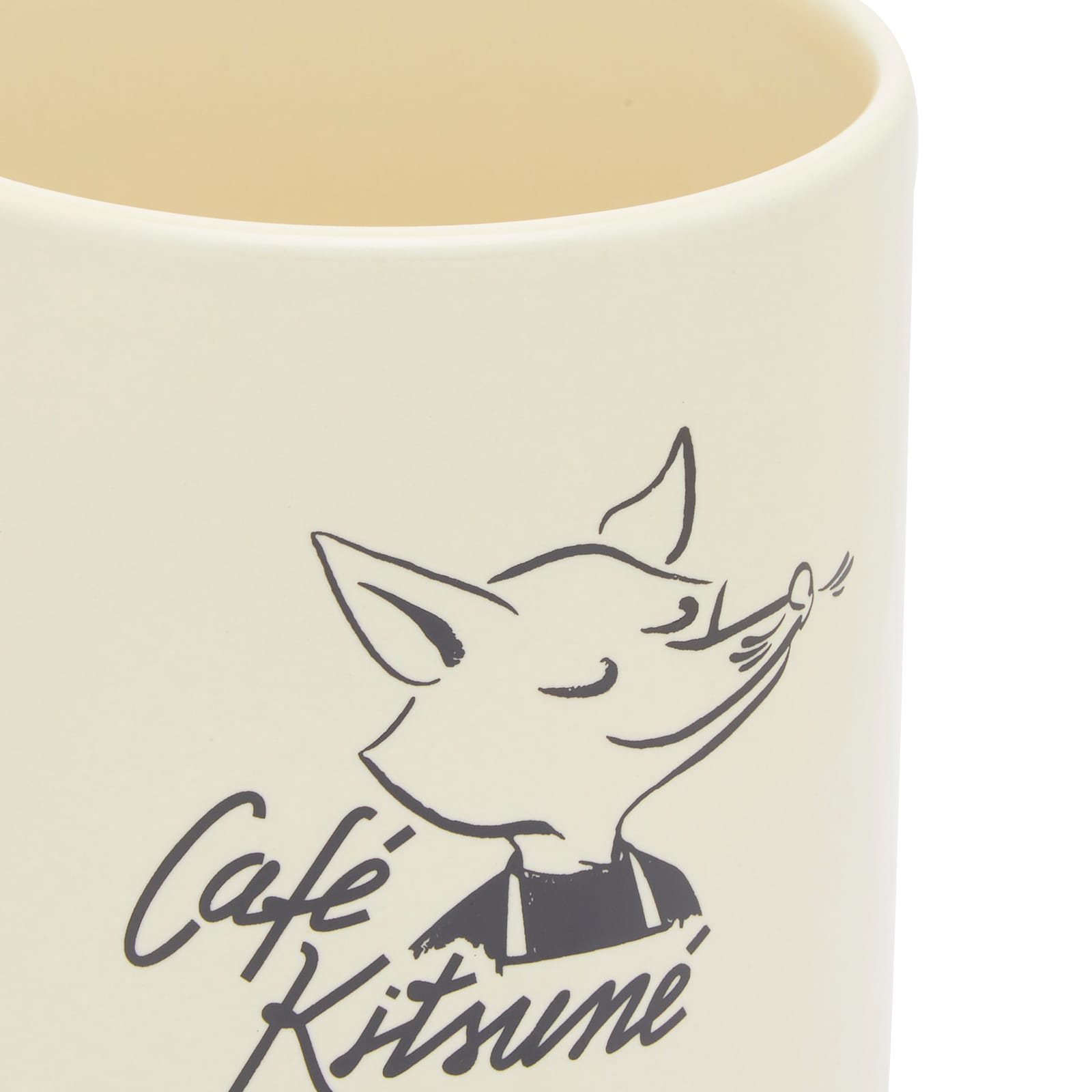 Café Kitsune Fox Mug Tapioca END.