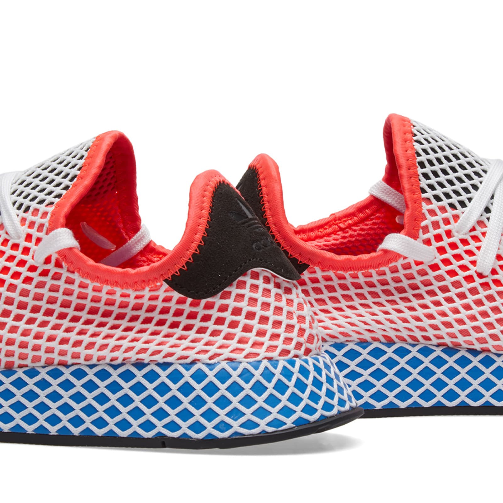 Adidas Deerupt Runner - Solar Red & Bluebird