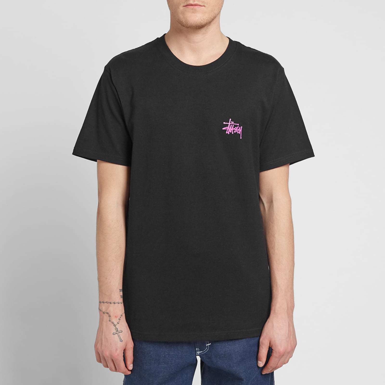 Stussy Basic Stussy Tee - Black