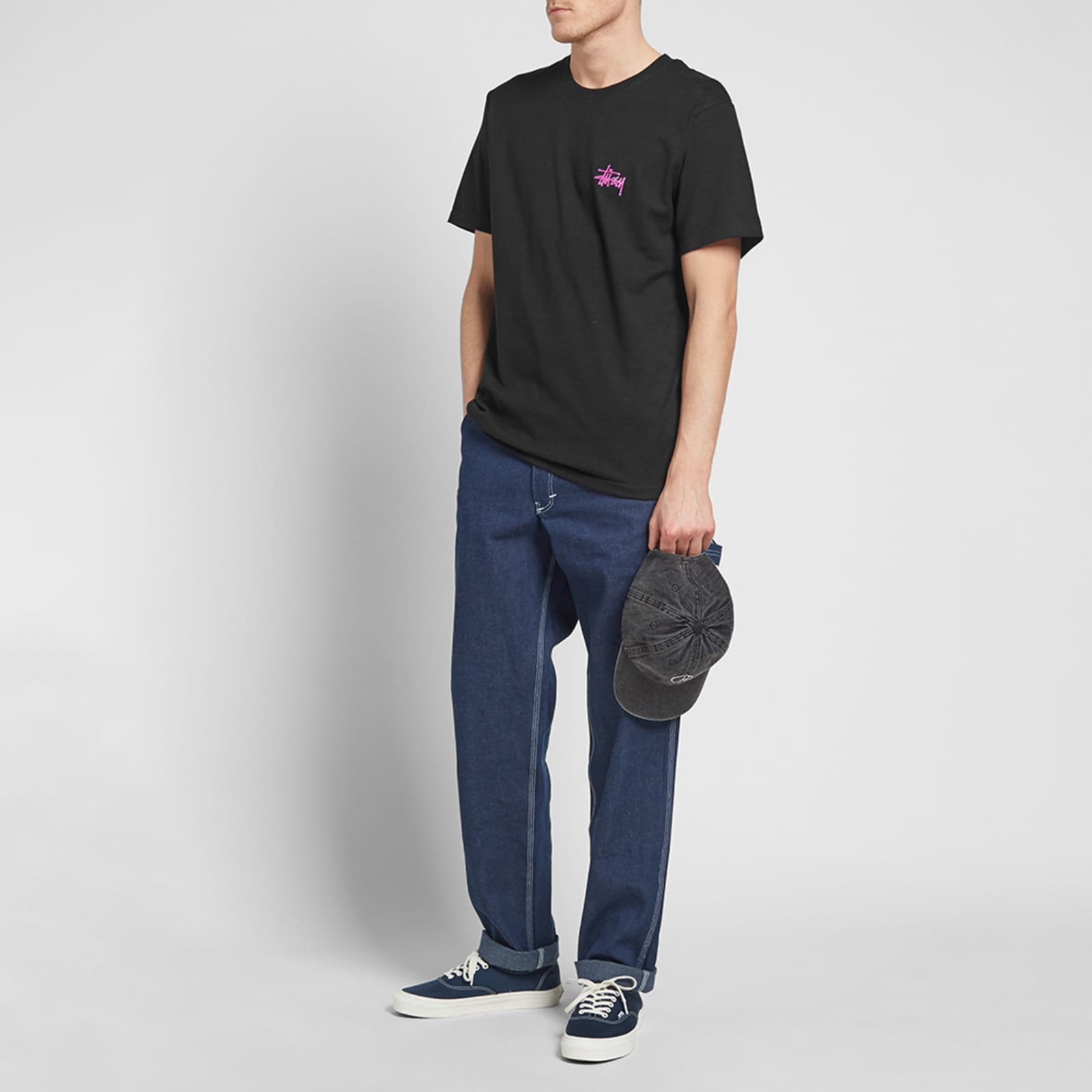 Stussy Basic Stussy Tee - Black