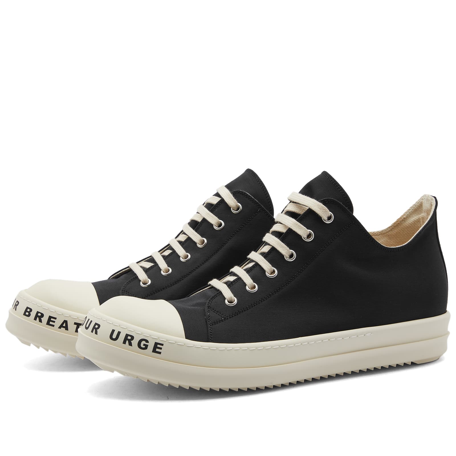 Rick Owens DRKSHDW Printed Sole Low Sneaks Sneaker