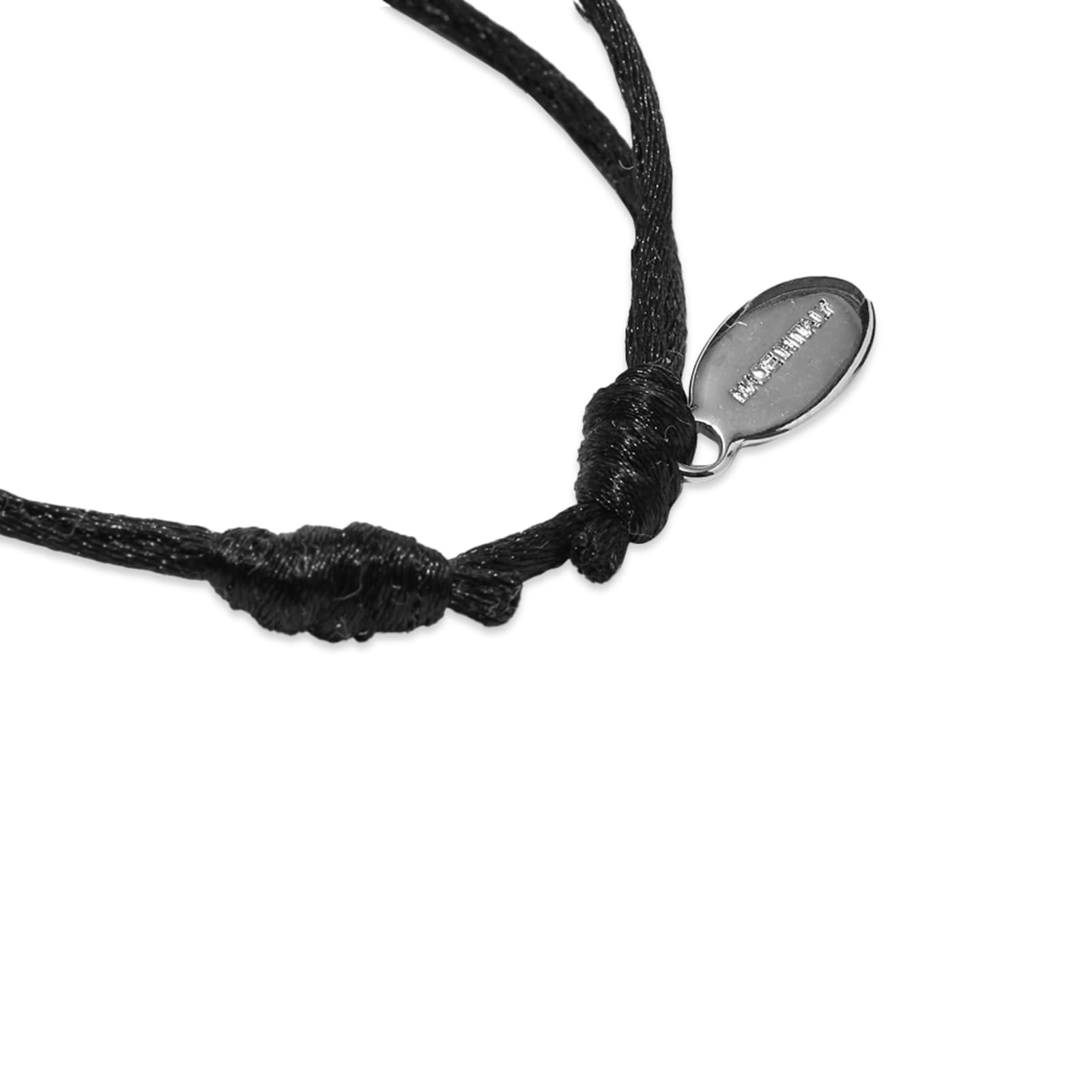 Valentino VLogo Friendship Bracelet Nero END.