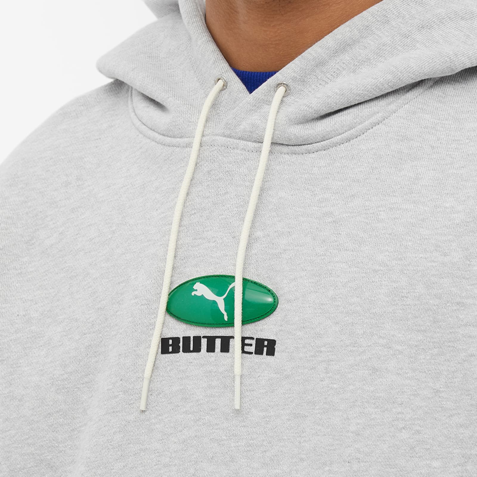 Puma x Butter Goods Hoodie Light Grey Heather END.