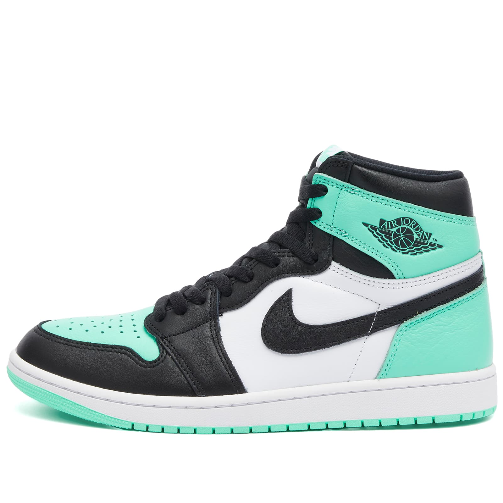 Air Jordan 1 Retro Hi OG RMSTD - White, Black & Green