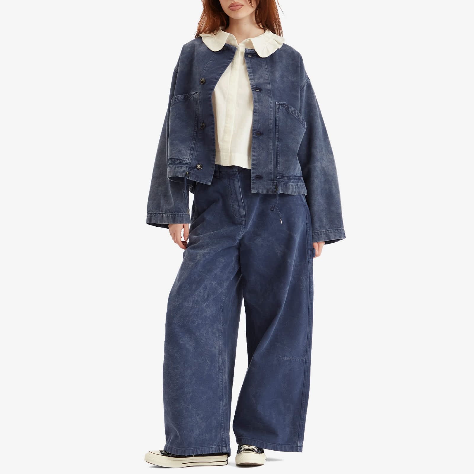 Girls of Dust Atlantide Chino Trousers - Infinity Blue
