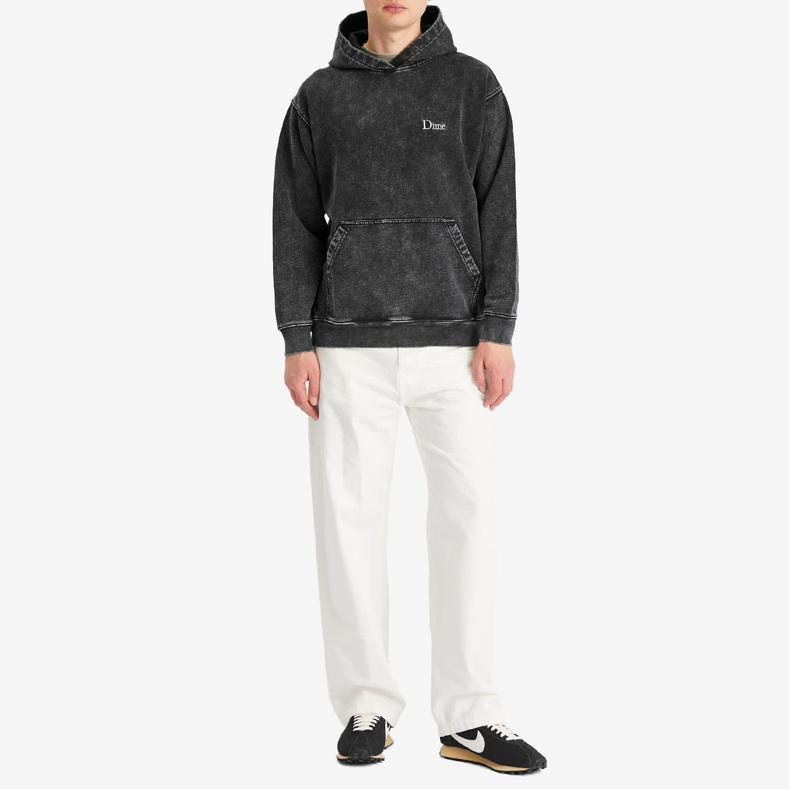 Dime Classic French Terry Hoodie - Faded Black