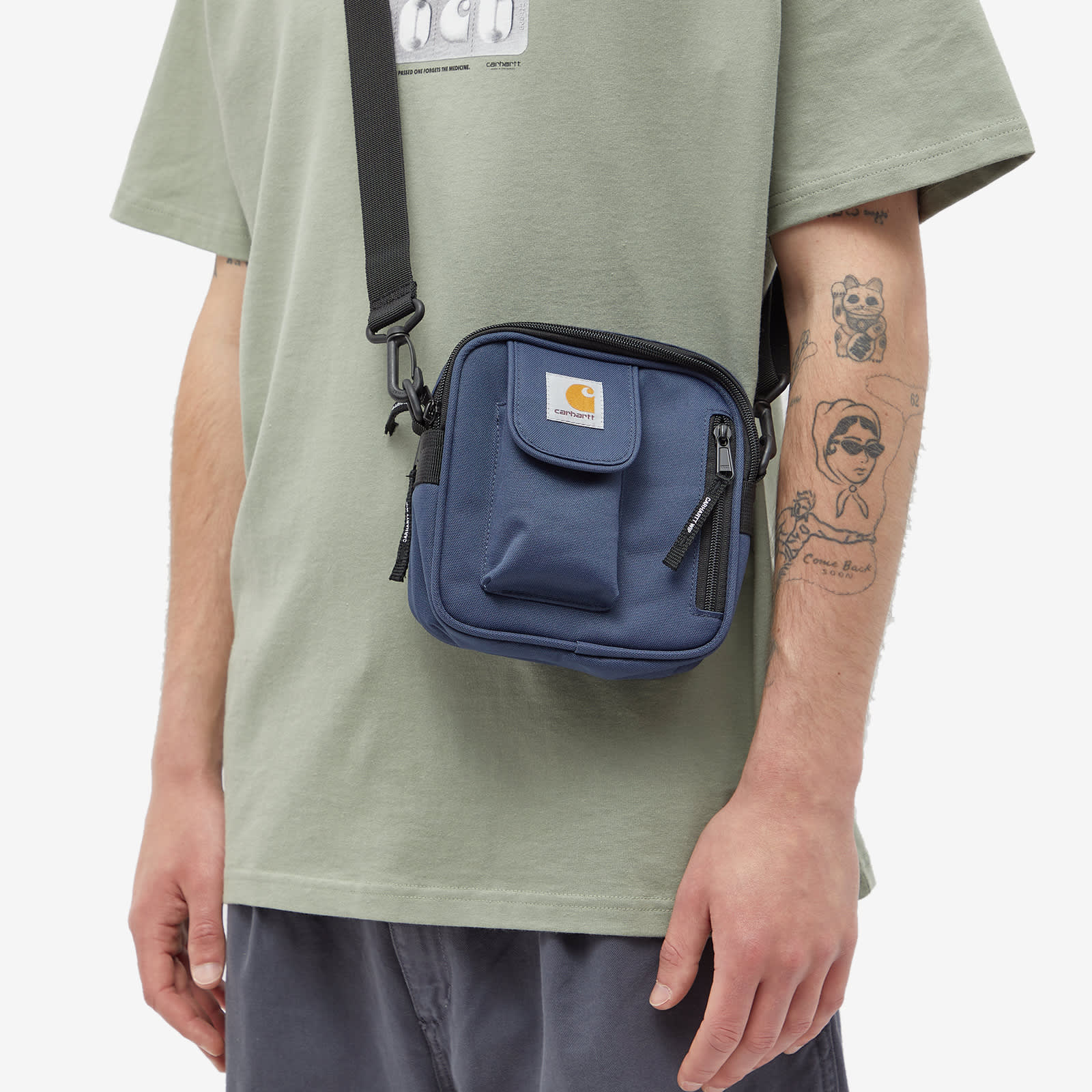 Carhartt WIP Essentials Bag Blue | END. (US)