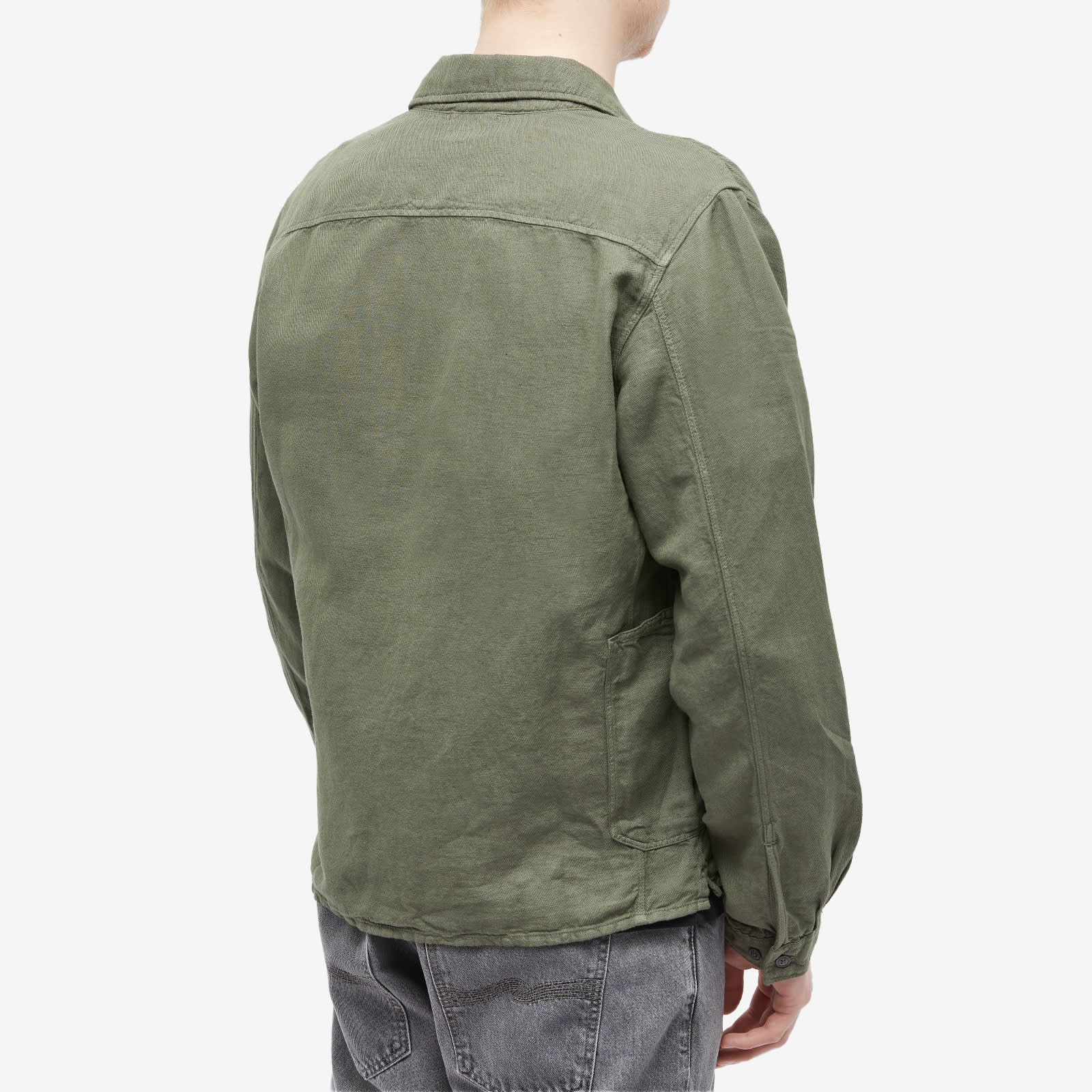 C.P. Company Lens Button Down Shirt Bronze Green END. (JP)