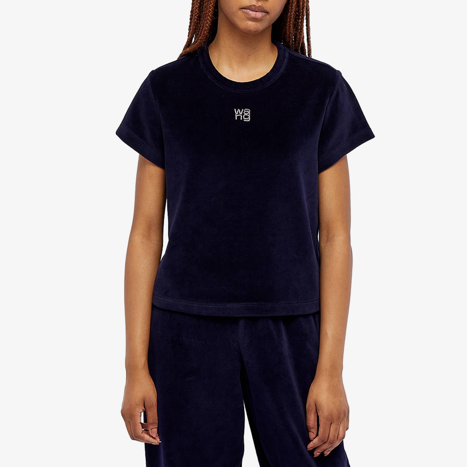 Alexander Wang Hotfix Logo Baby T-Shirt - After Dark