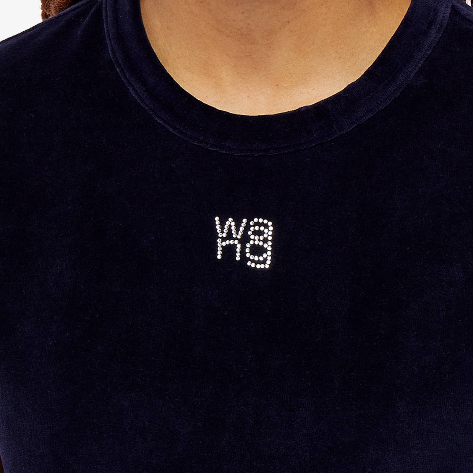 Alexander Wang Hotfix Logo Baby T-Shirt - After Dark