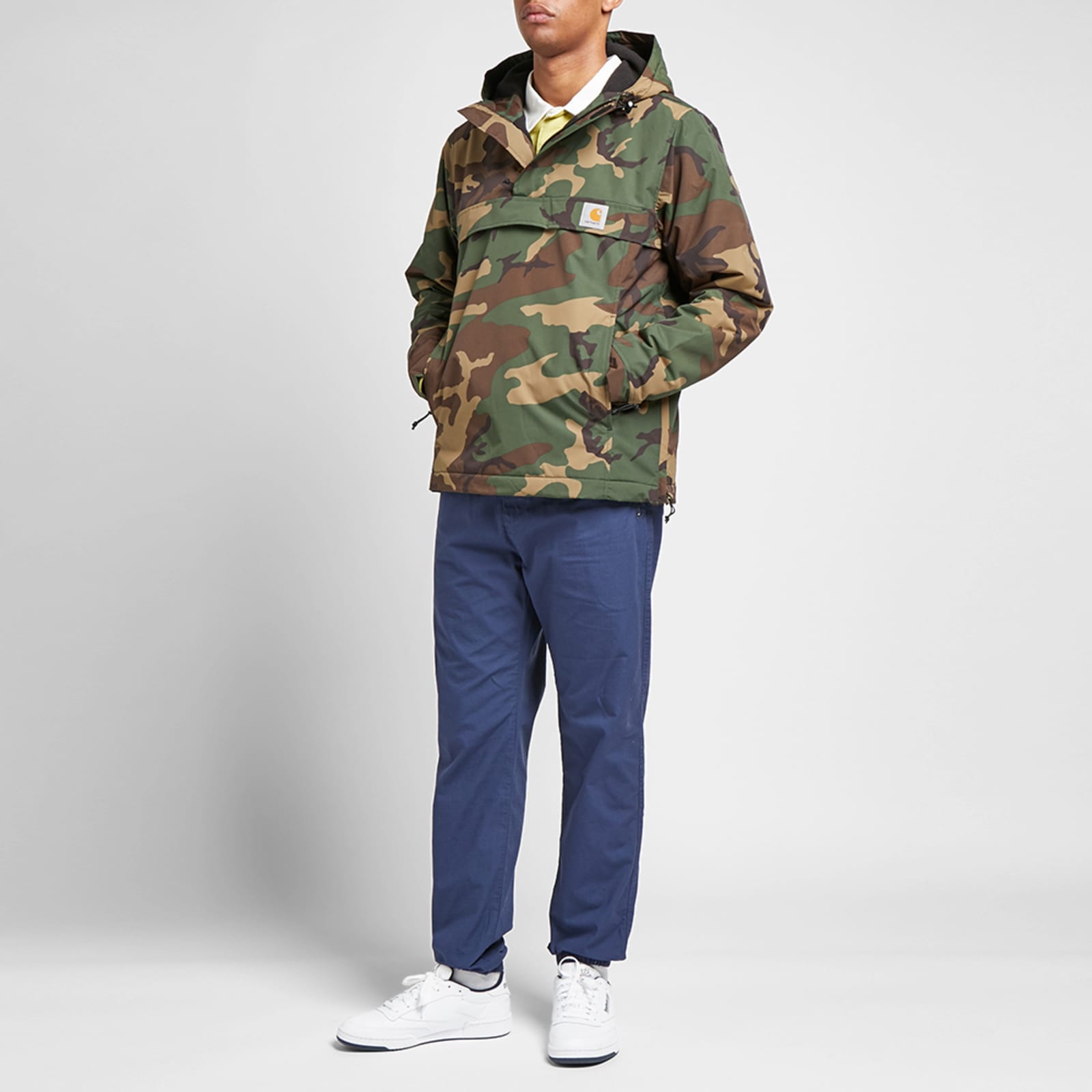 Carhartt WIP Nimbus Fleece Lined Pullover Jacket - Camo Laurel