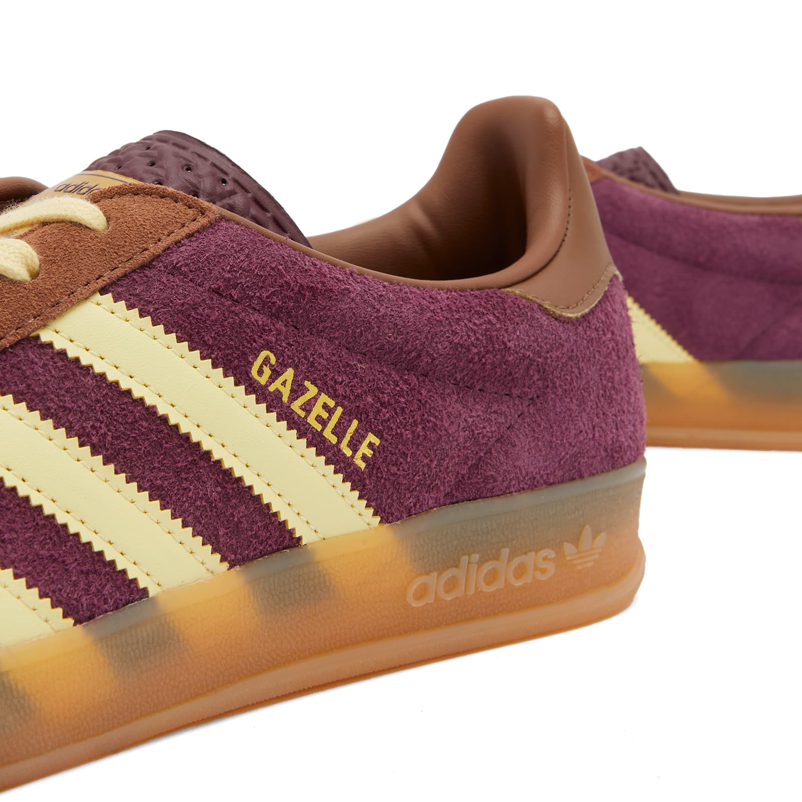Adidas Gazelle Indoor Maroon,Almost Yellow & Preloved Brown | END. (HK)