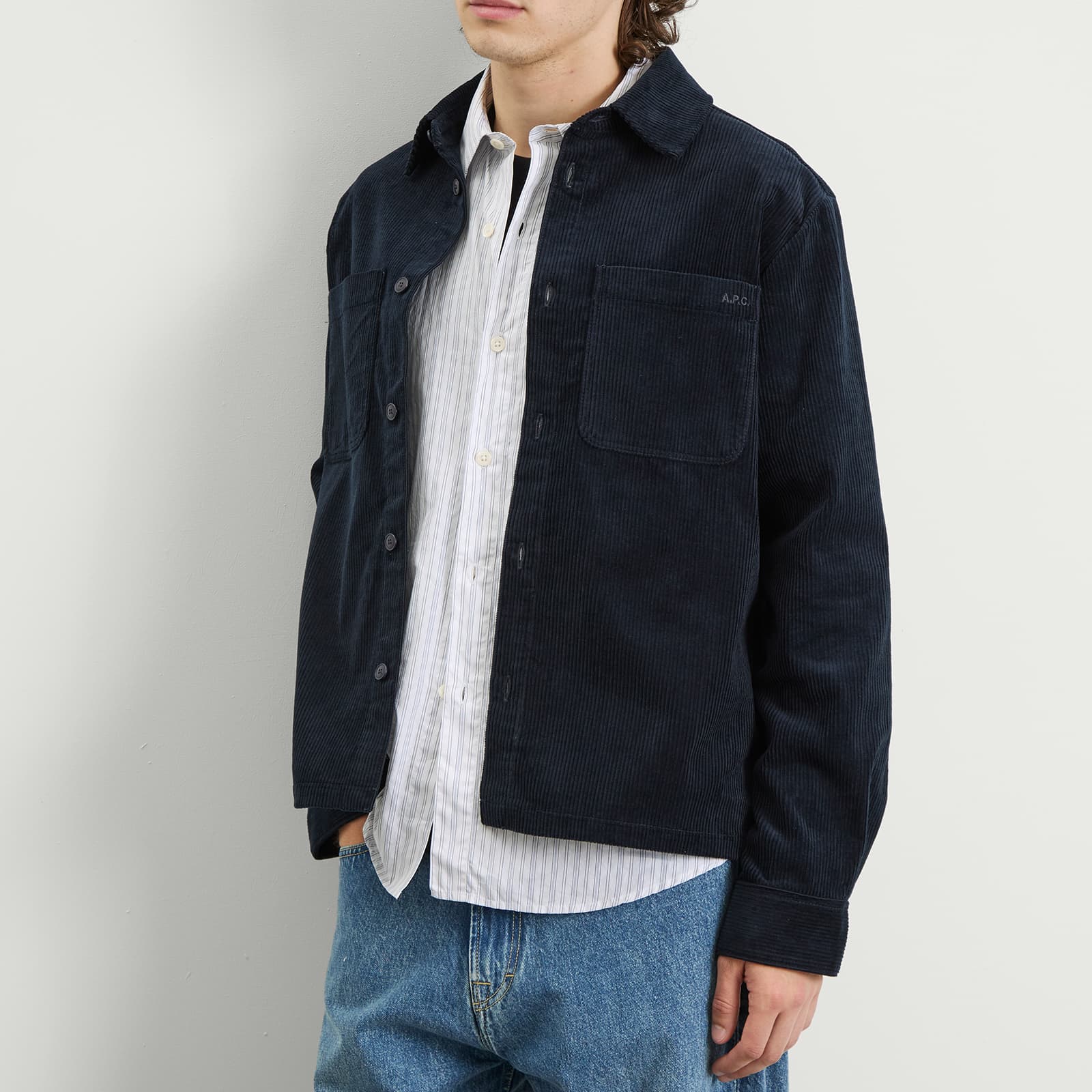 A.P.C. Leon Corduroy Overshirt