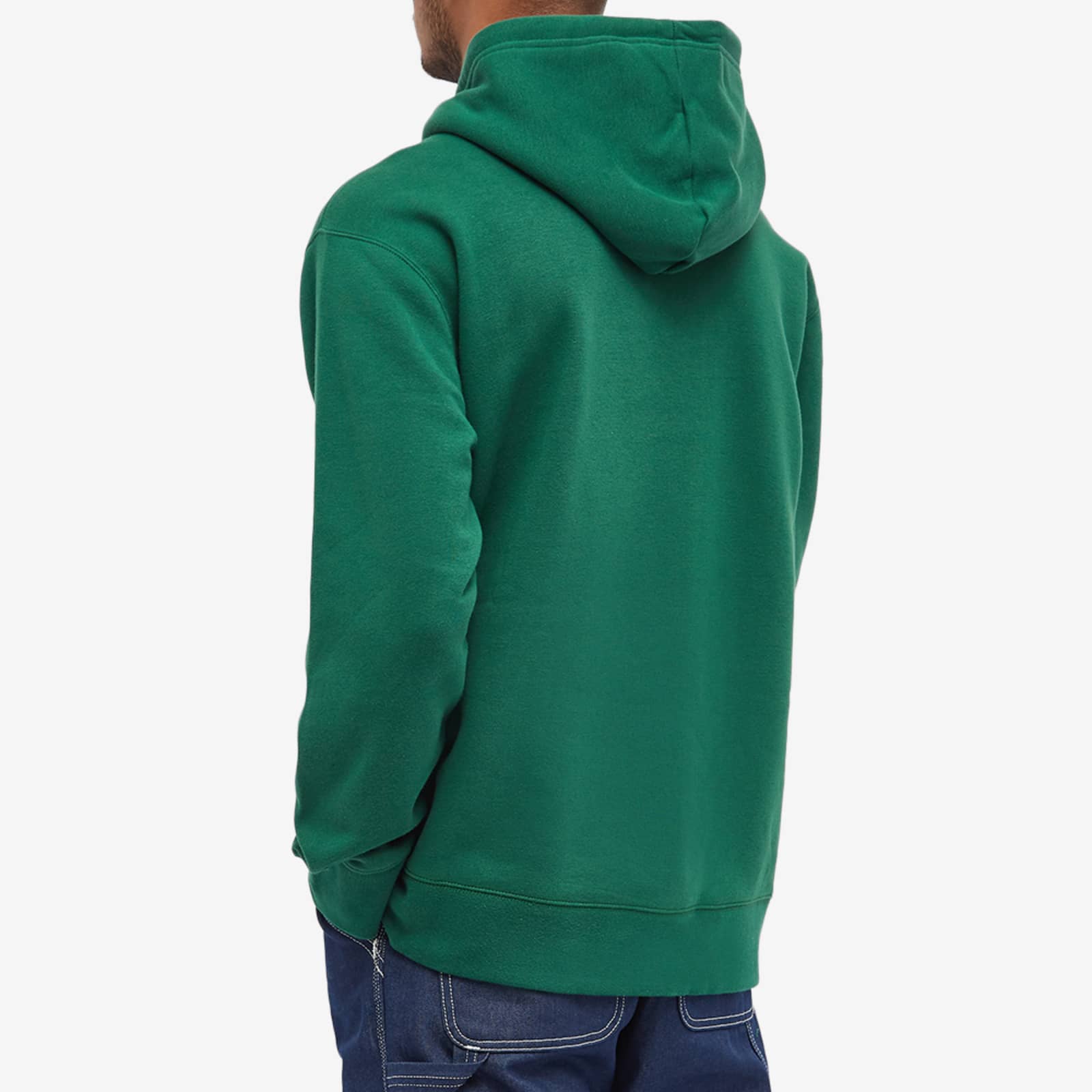 Nike SB Court Logo Hoodie Green & Midnight Navy END.