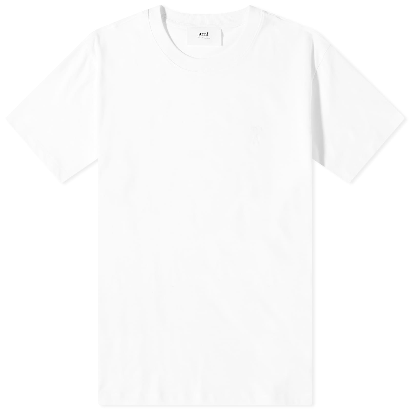 AMI Paris Tonal A Heart T-Shirt - White