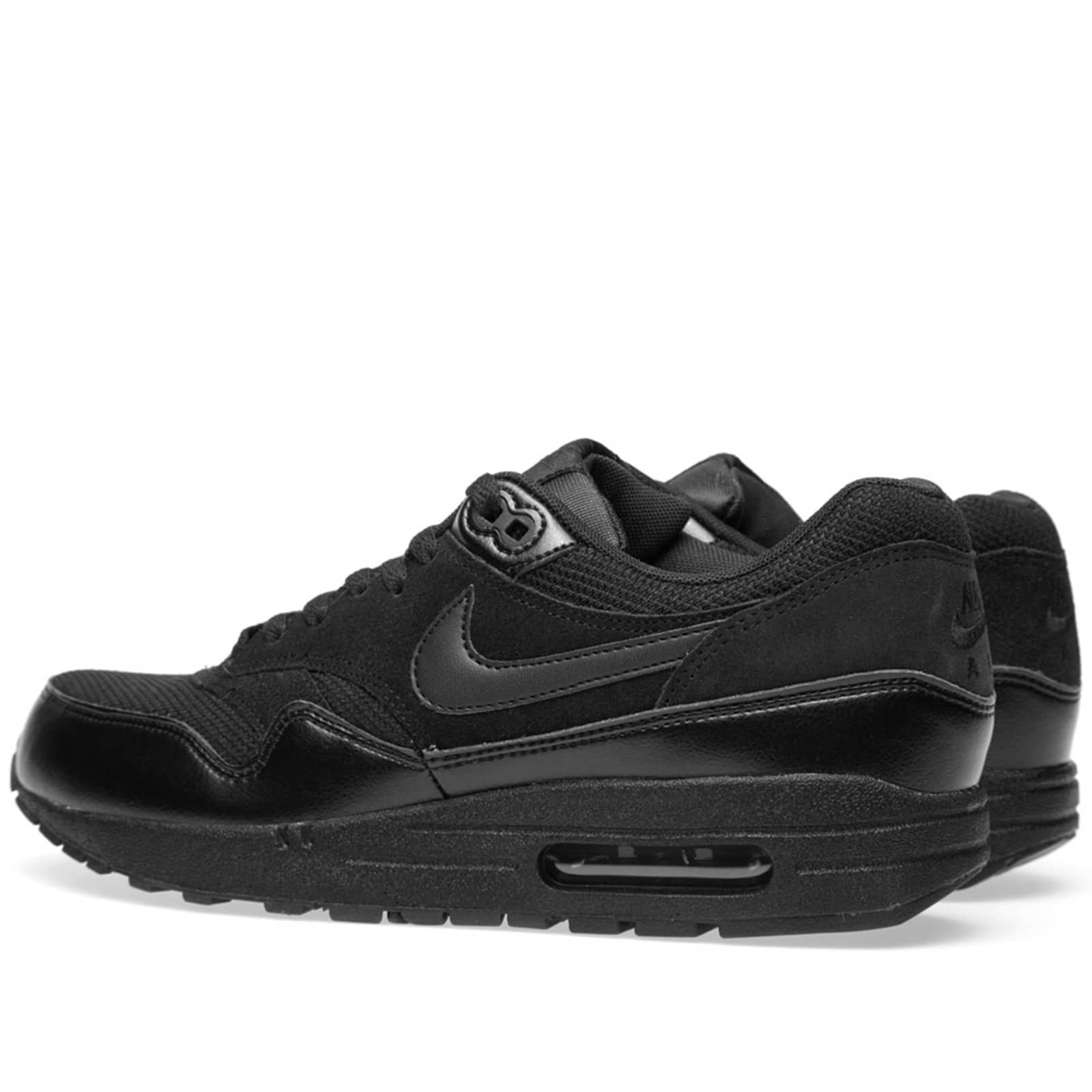 nike air max 1 essential triple black