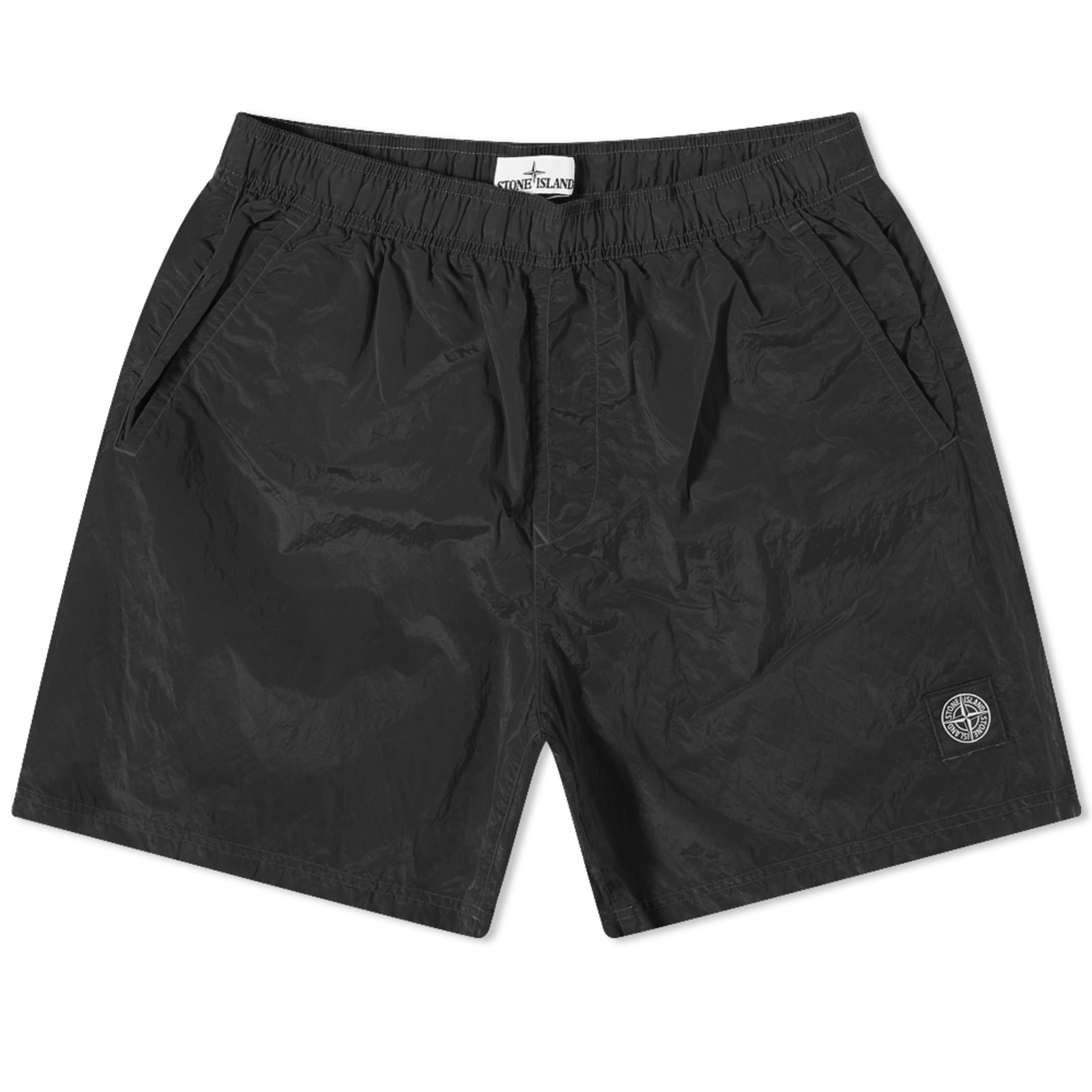 Stone Island Nylon Metal Swim Shorts Black END. (US)