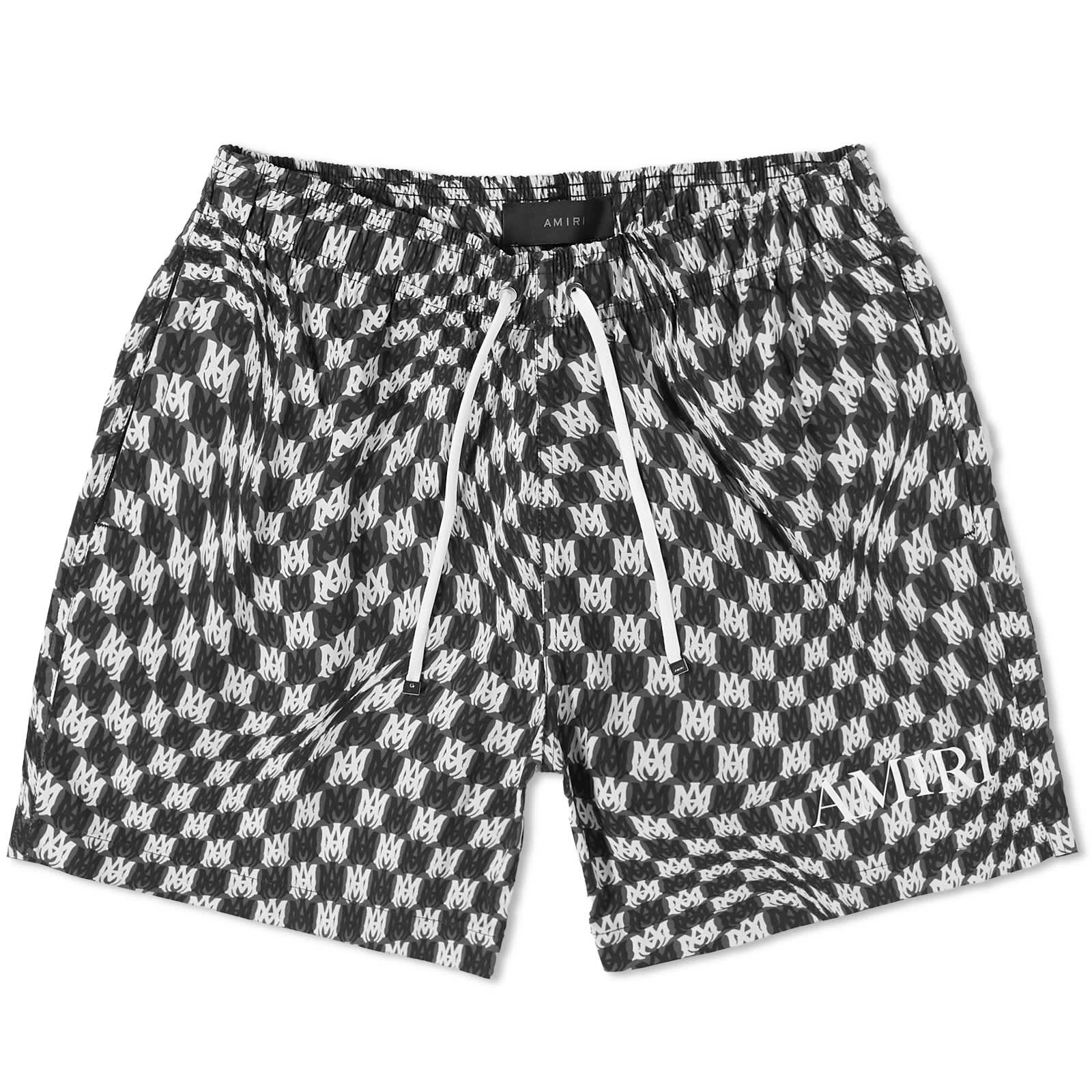 AMIRI Wavy MA Swim Shorts Black END. (AU)