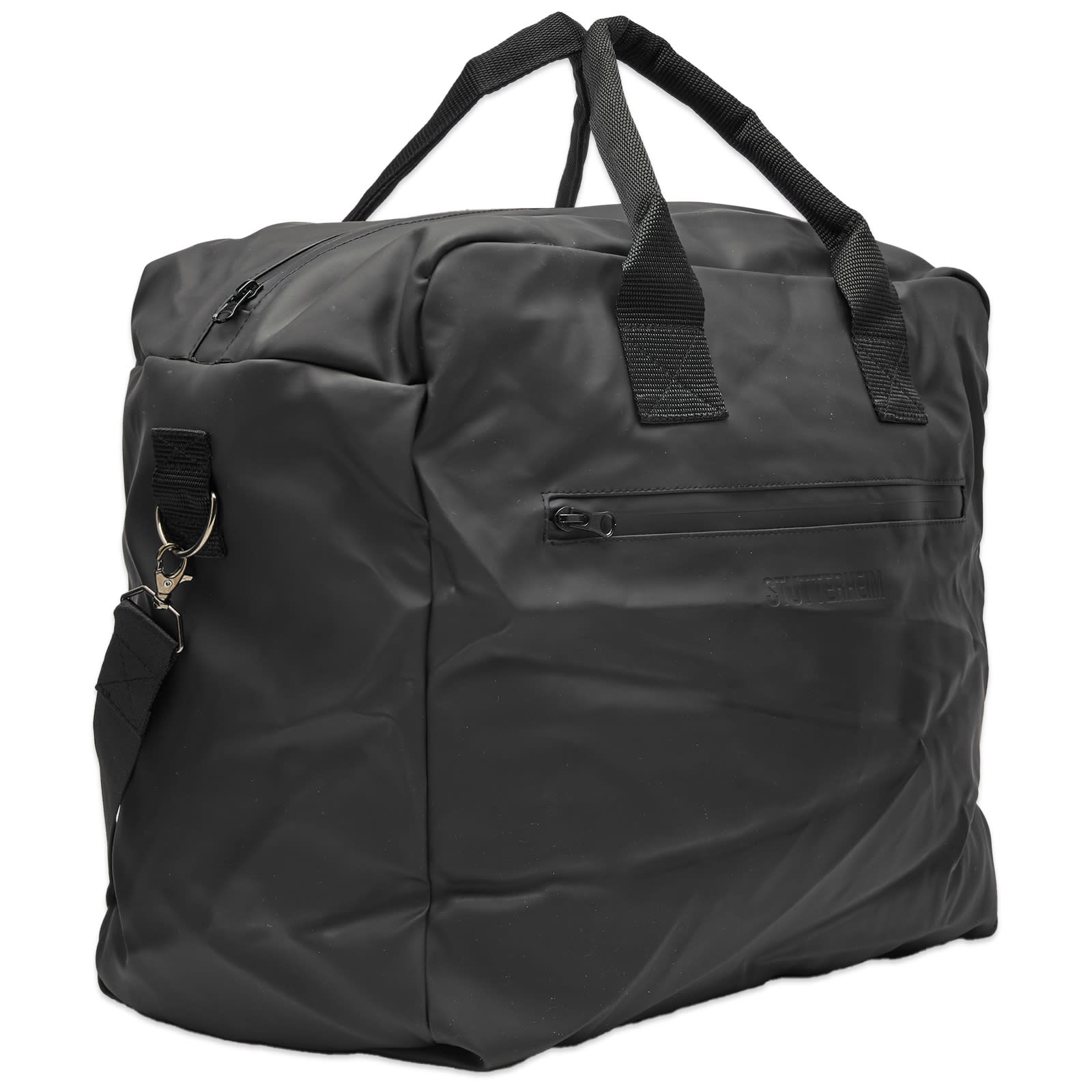 Stutterheim Svea Box Bag Black END stutterheim-svea-box-bag-black-end