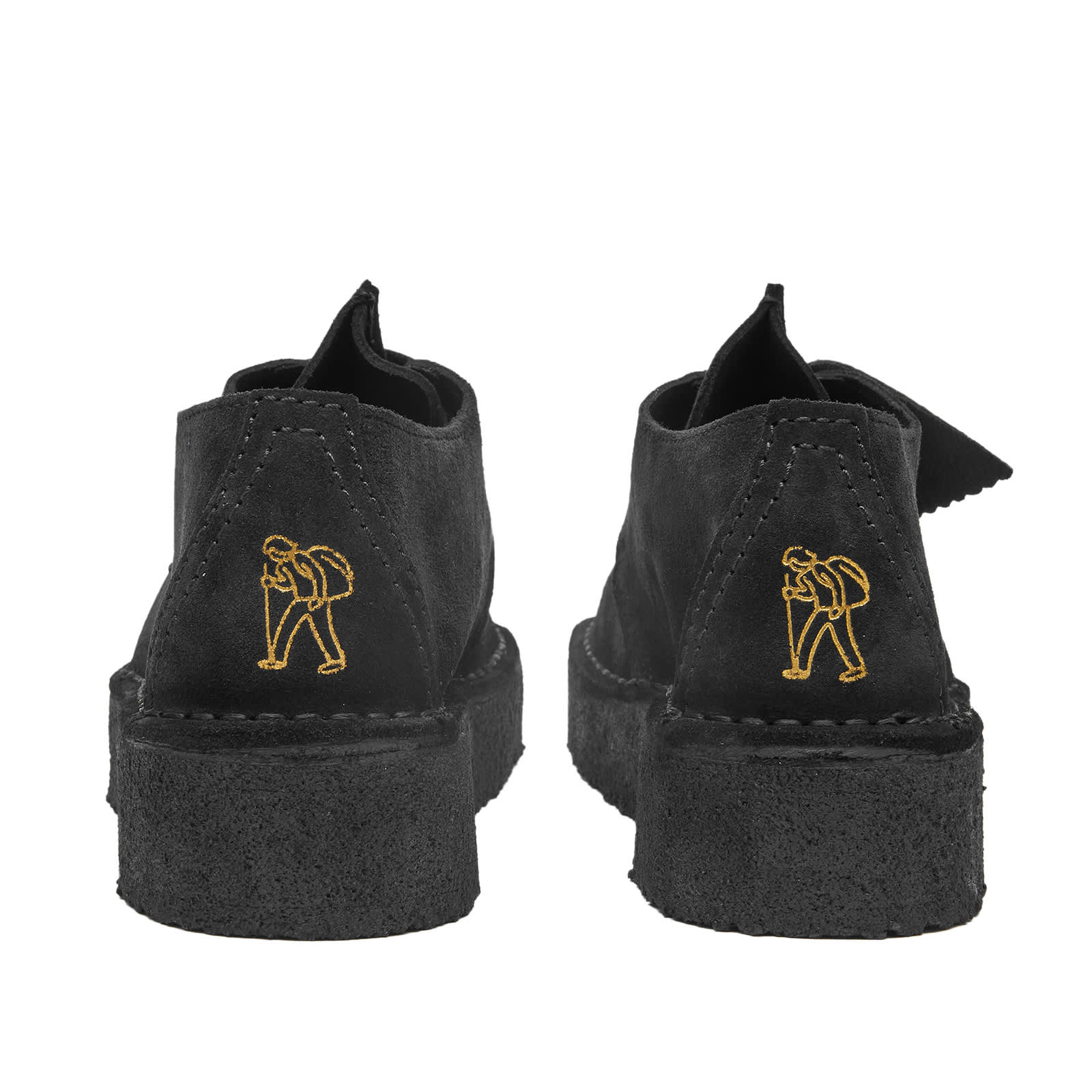 clarks black wedge shoes