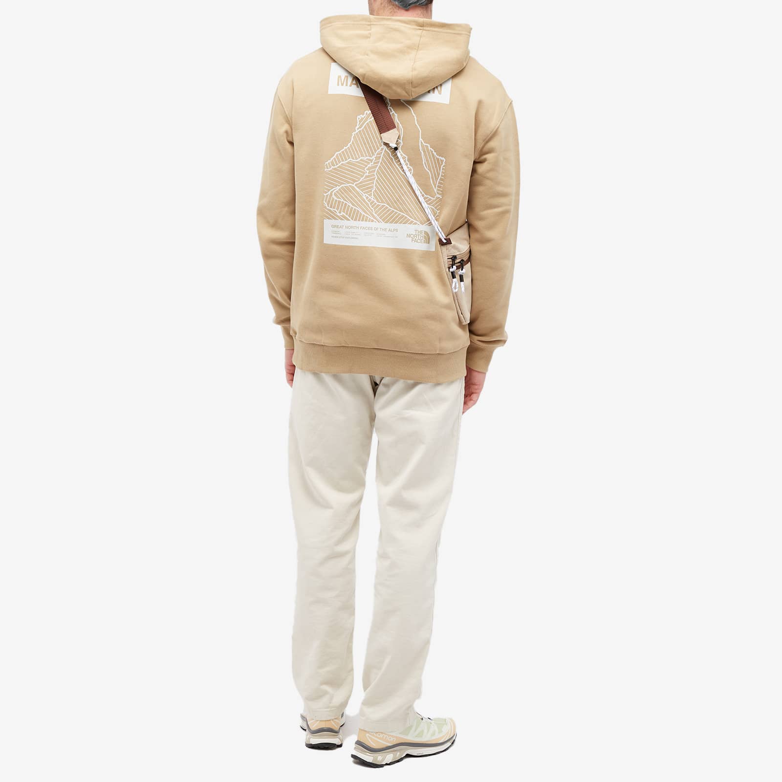 The north face hoodie khaki Clearance
