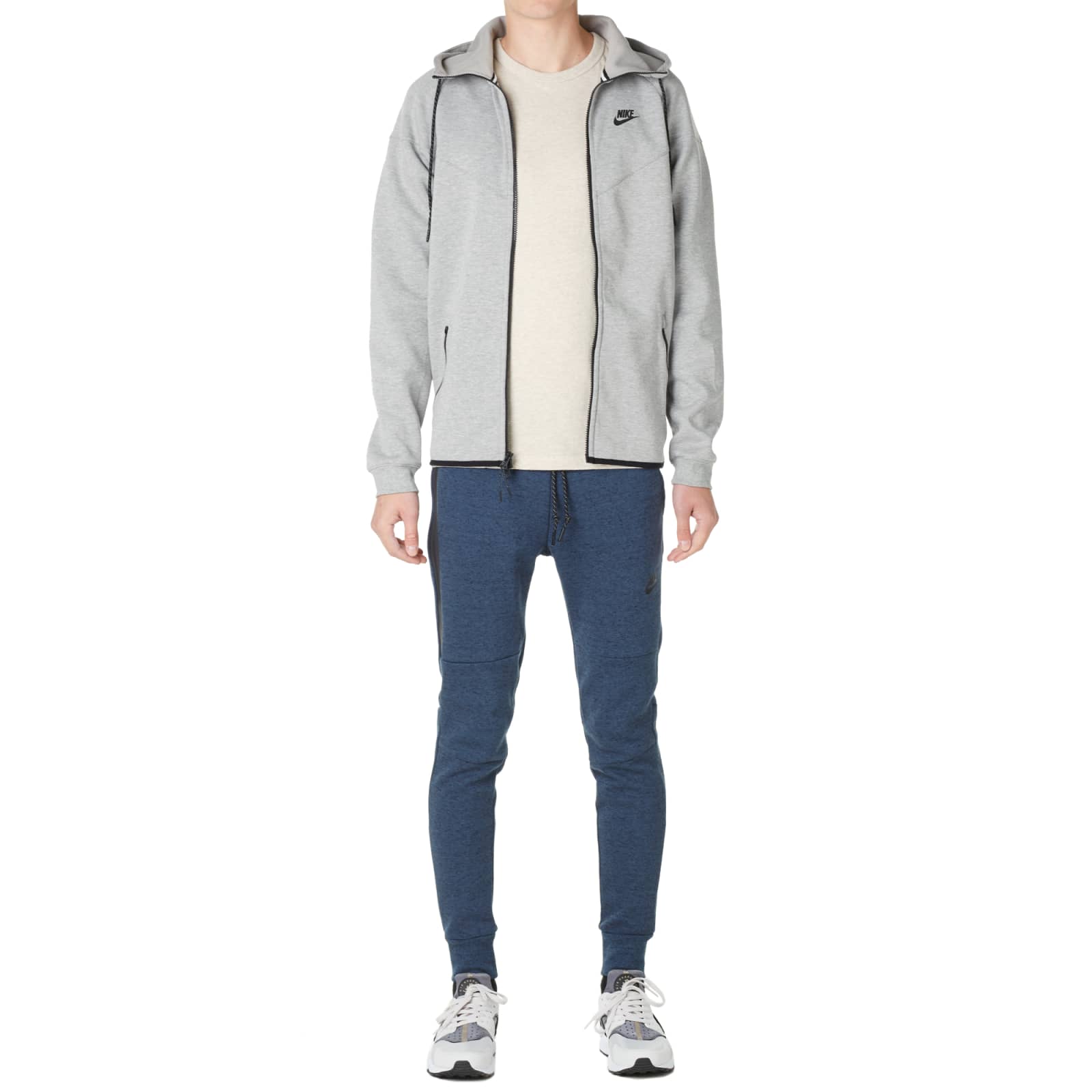 nike tech fleece windrunner noir