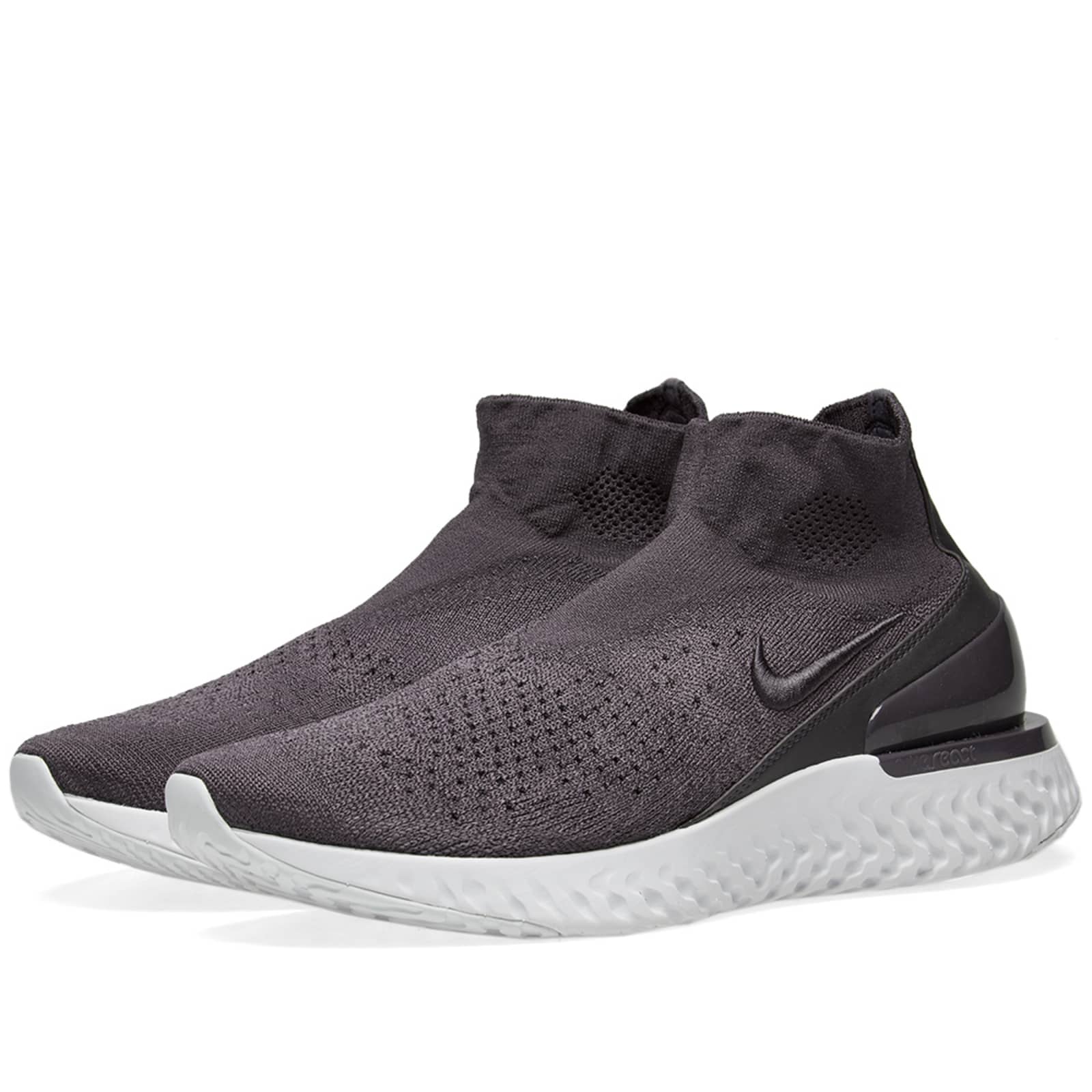 nike epic react flyknit thunder grey
