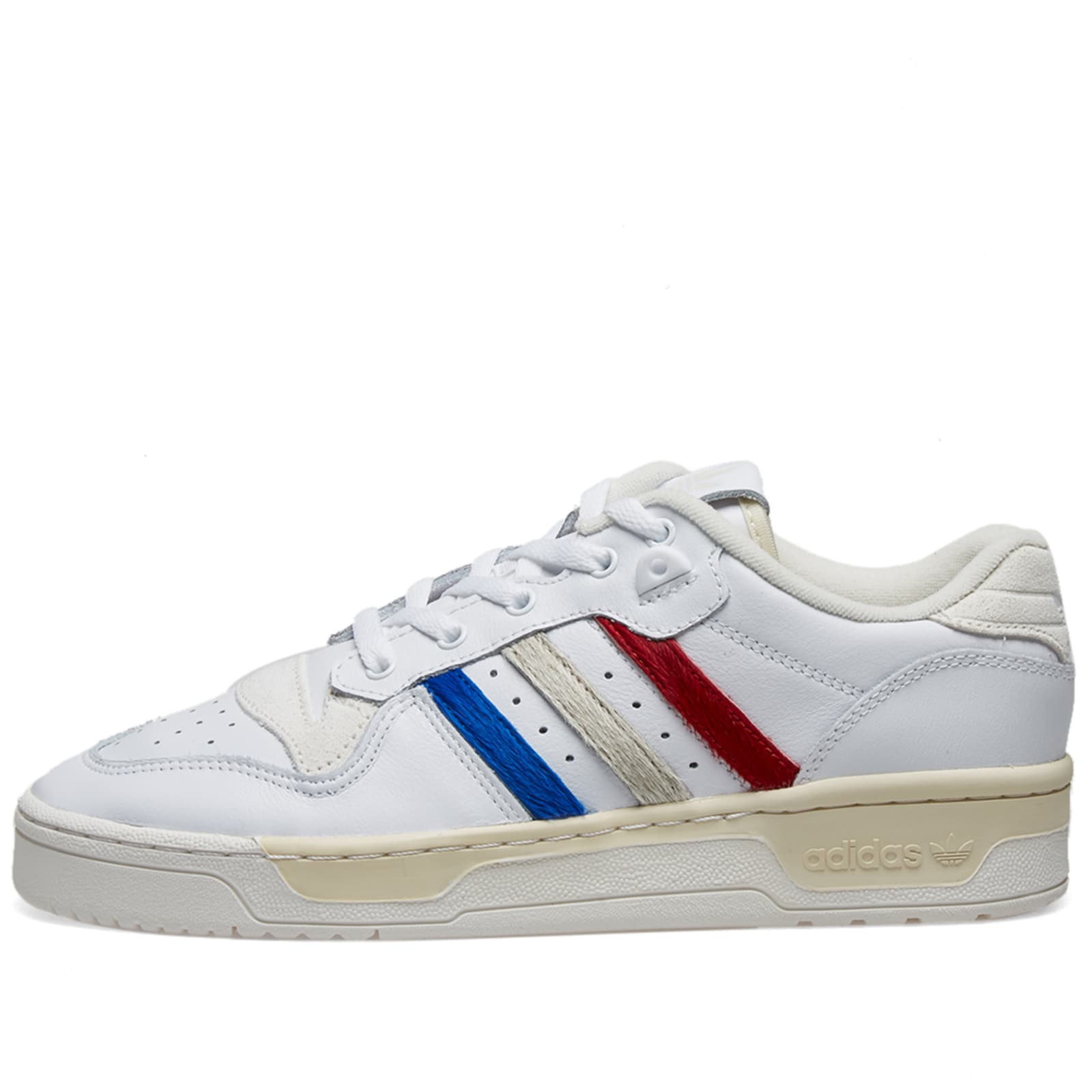 Adidas Rivalry Low White, Cream & Cloud White | END.