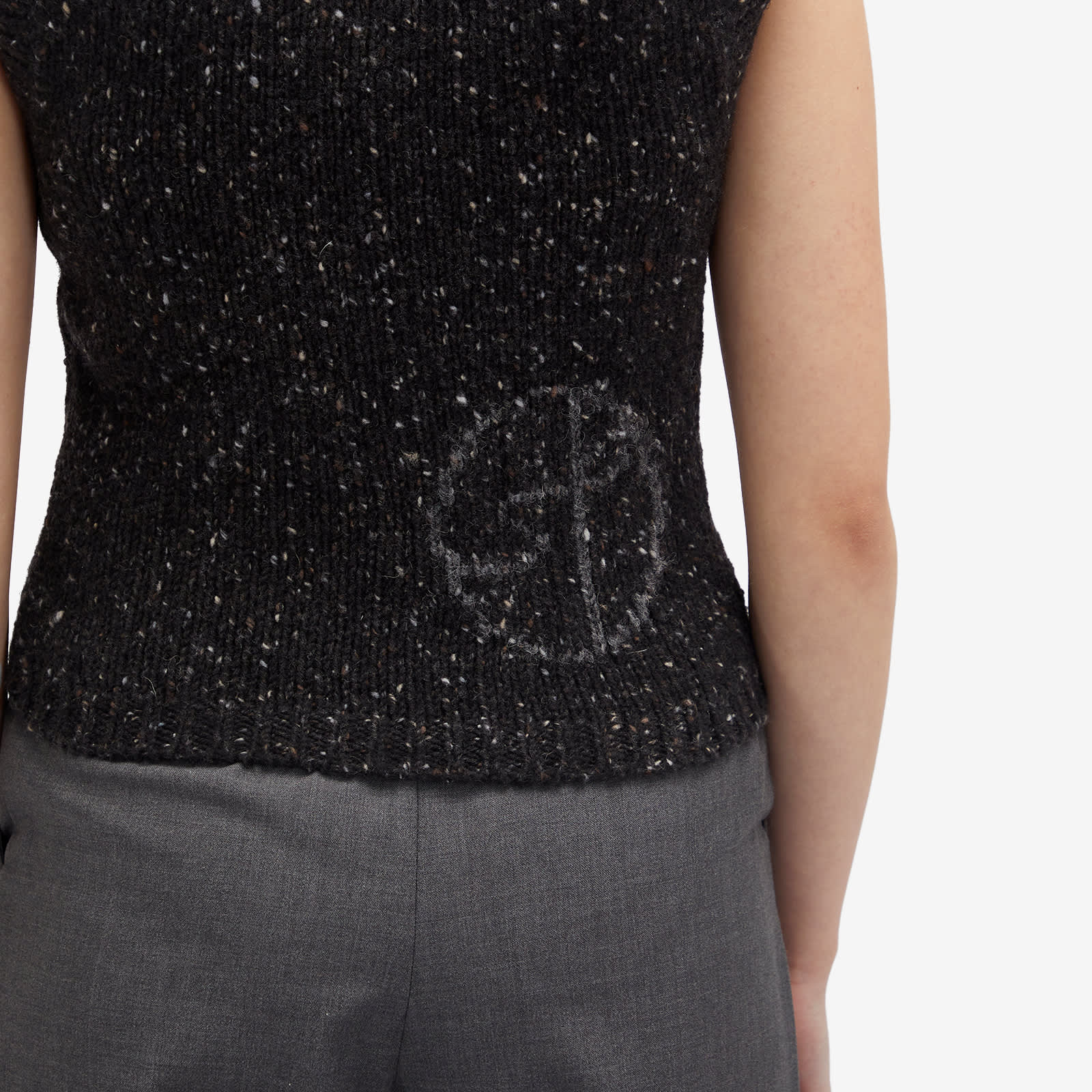 Saks Potts Rosemarie Vest Dark Grey Melange END. (JP)