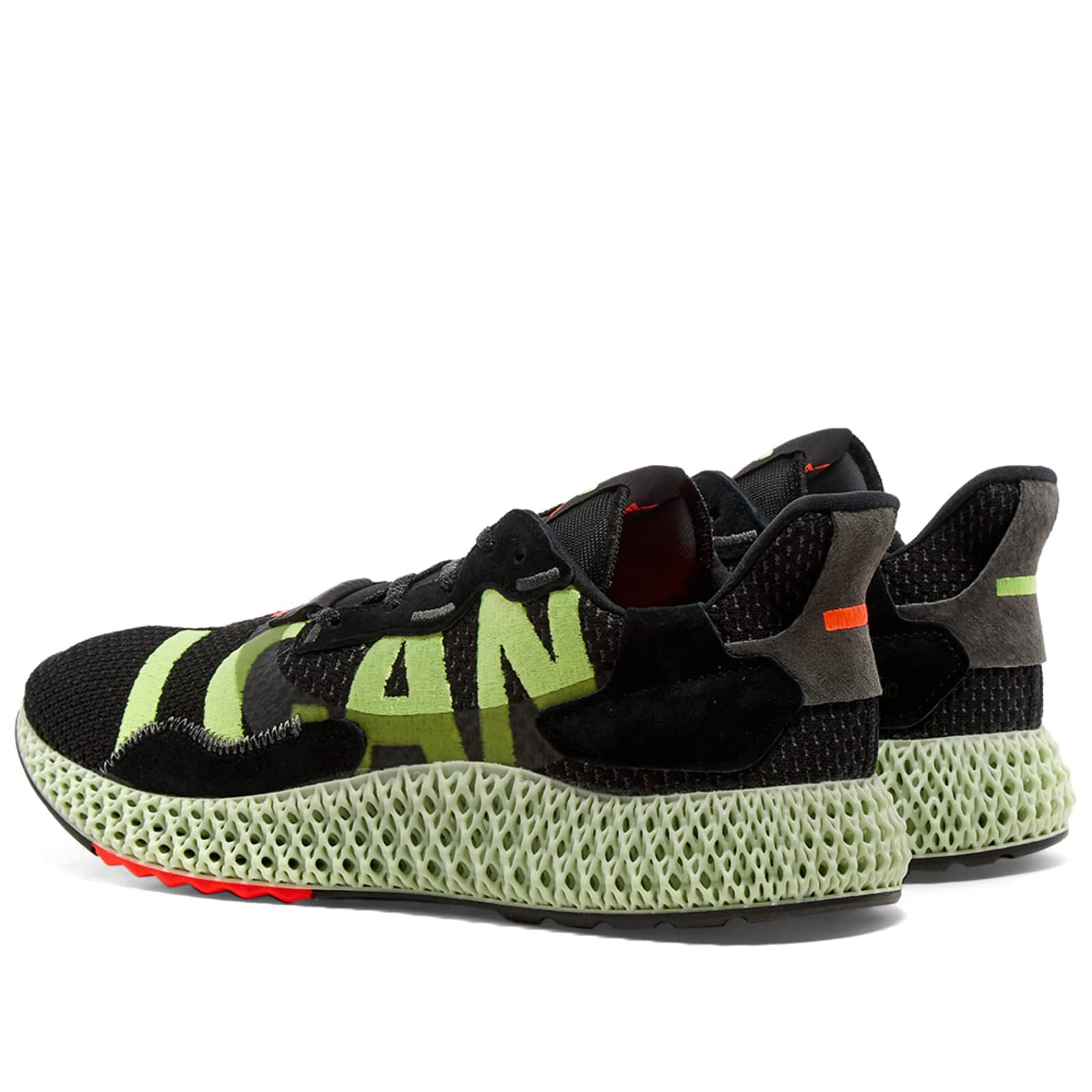 Adidas ZX 4000 4D - Black, Green & Black