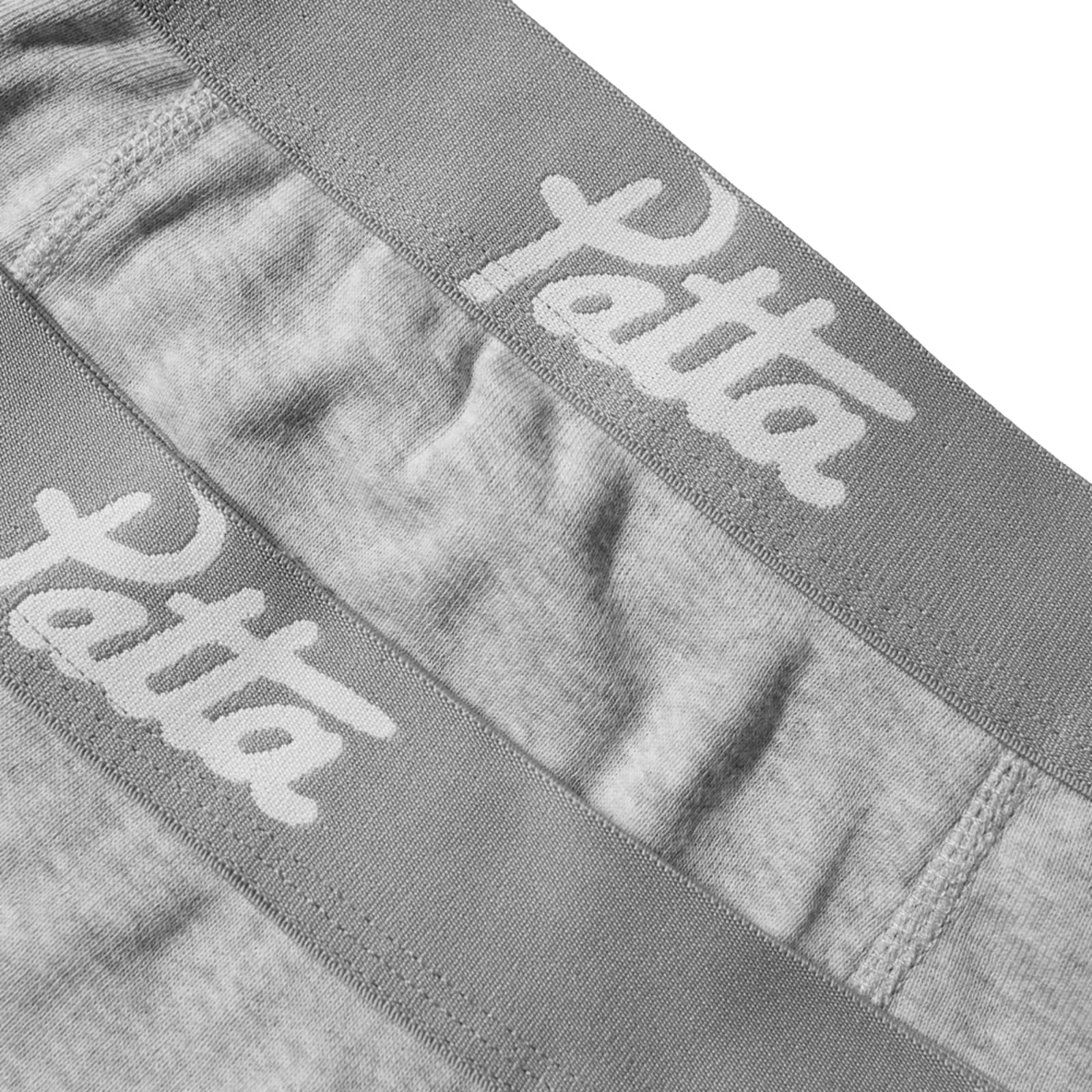 Patta Boxer Briefs - 2 Pack - Melange Grey