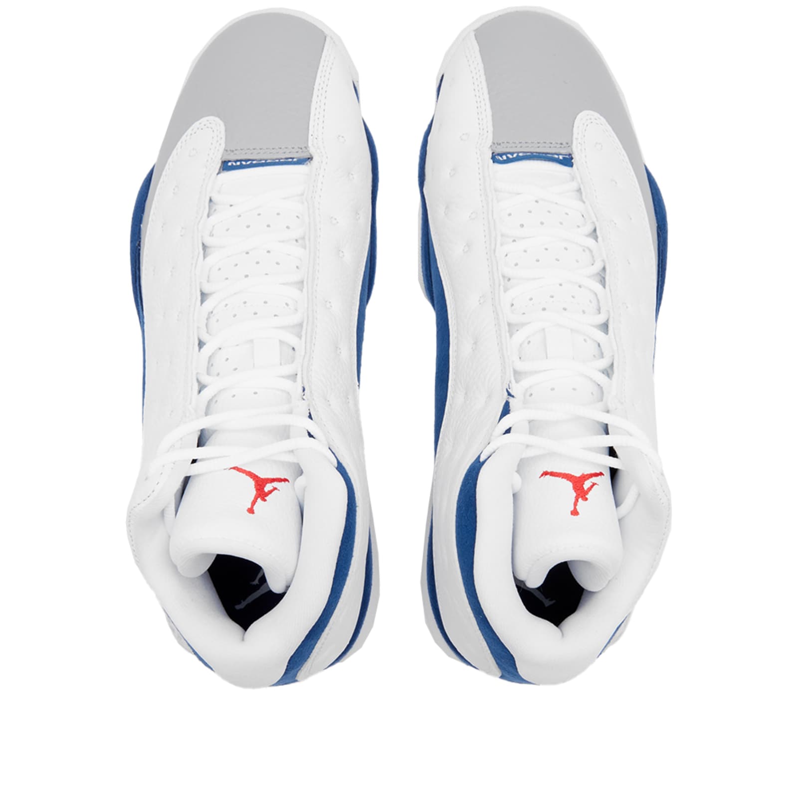 jordan 13 retro white and blue